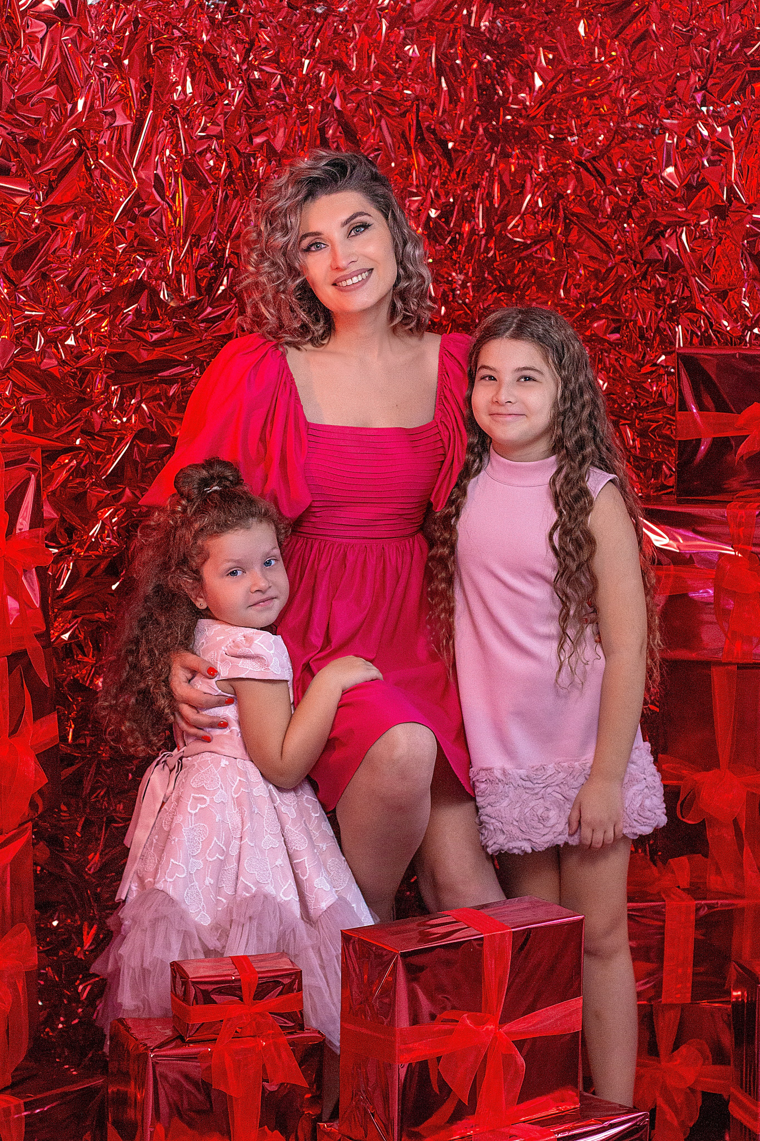 Новый год в студии. Детский и семейный фотограф в г. Бельцы