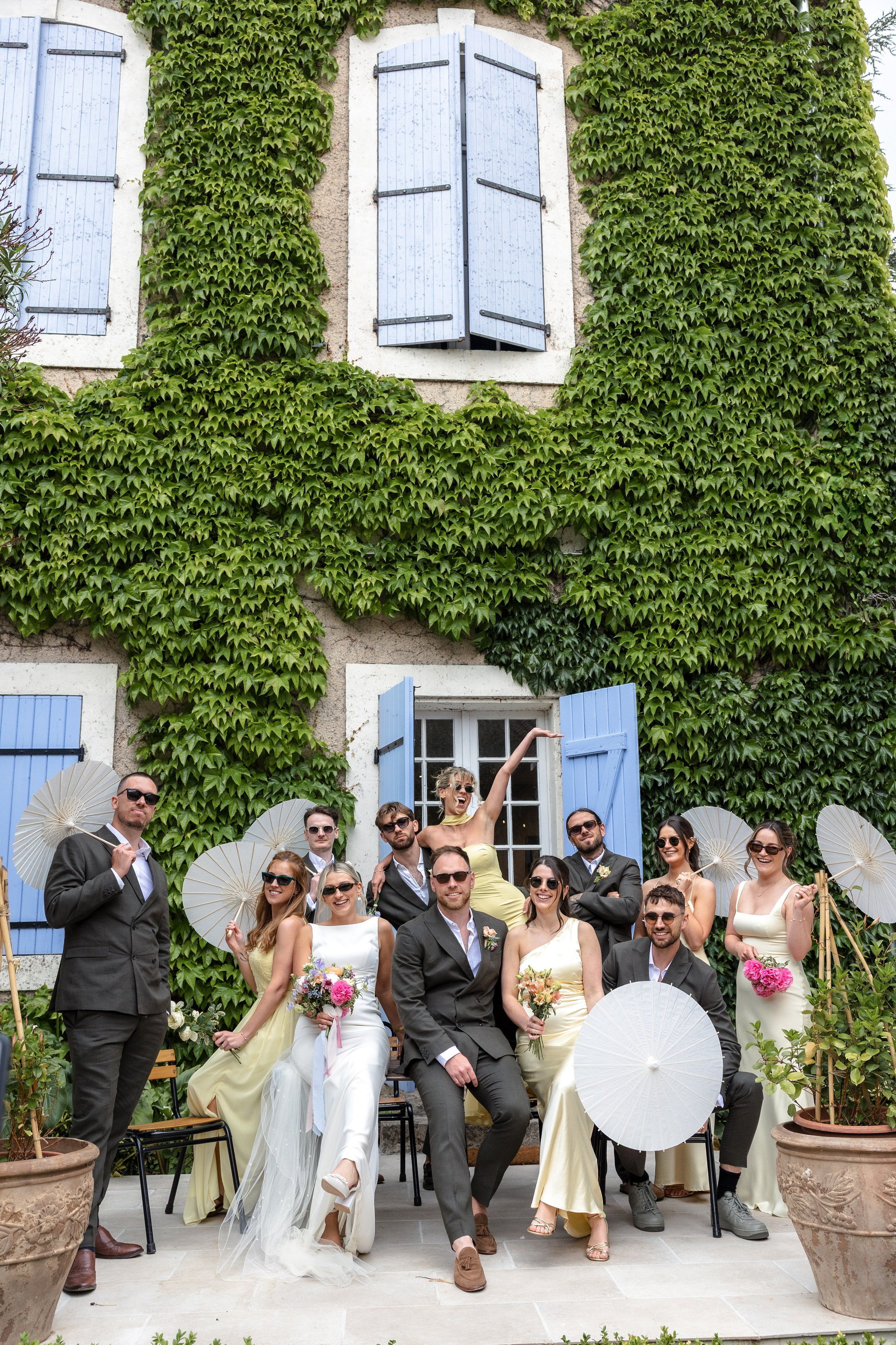 Свадьба в Château Du Puits Es Pratx — яркий день на юге Франции. Евгения Смирнова — фотограф в Тулузе и юго-западной Франции