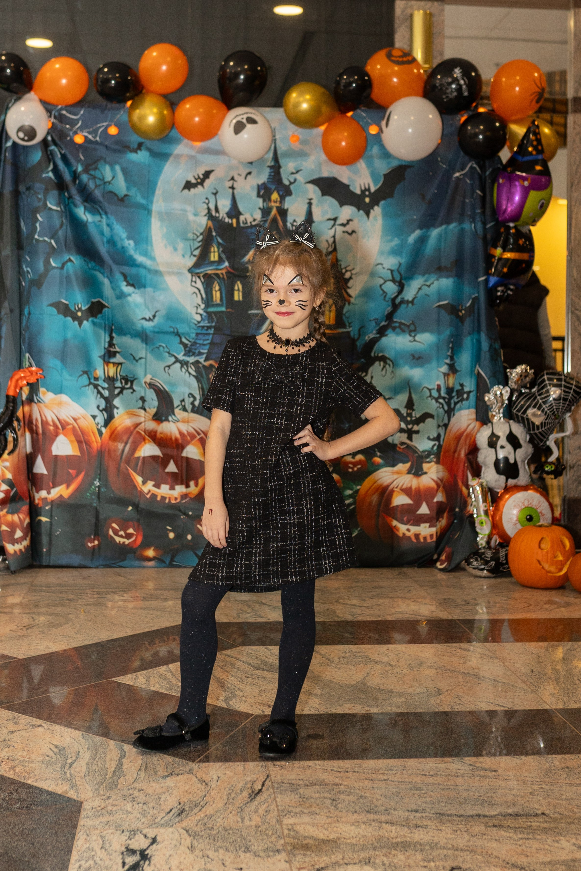 Leo dance studio Helloween 2025. Семейный и детский фотограф в Варшаве Мила Бобровская