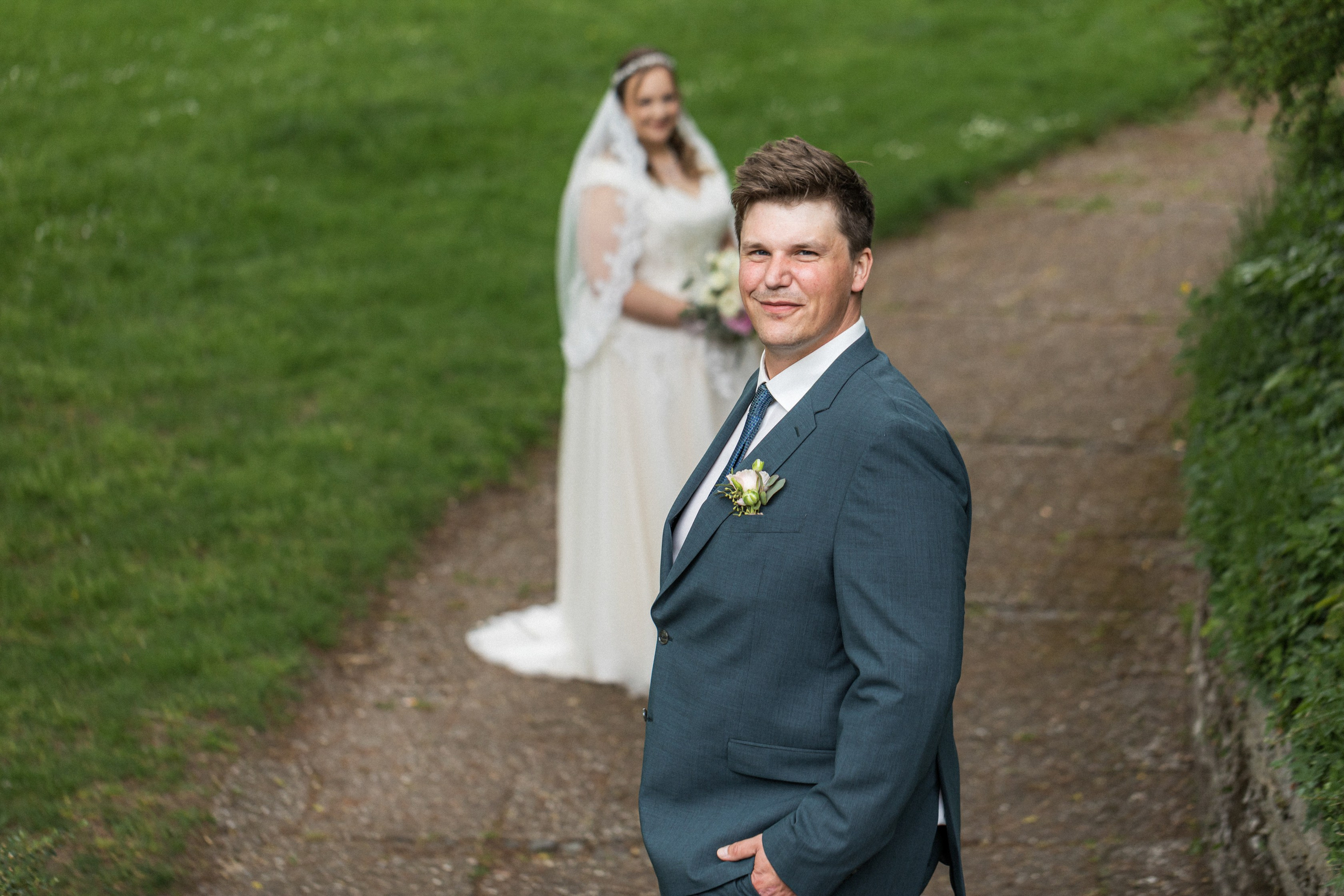 Kirchliche Trauung in Oerlinghausen. Hochzeitfotograf in Bielefeld