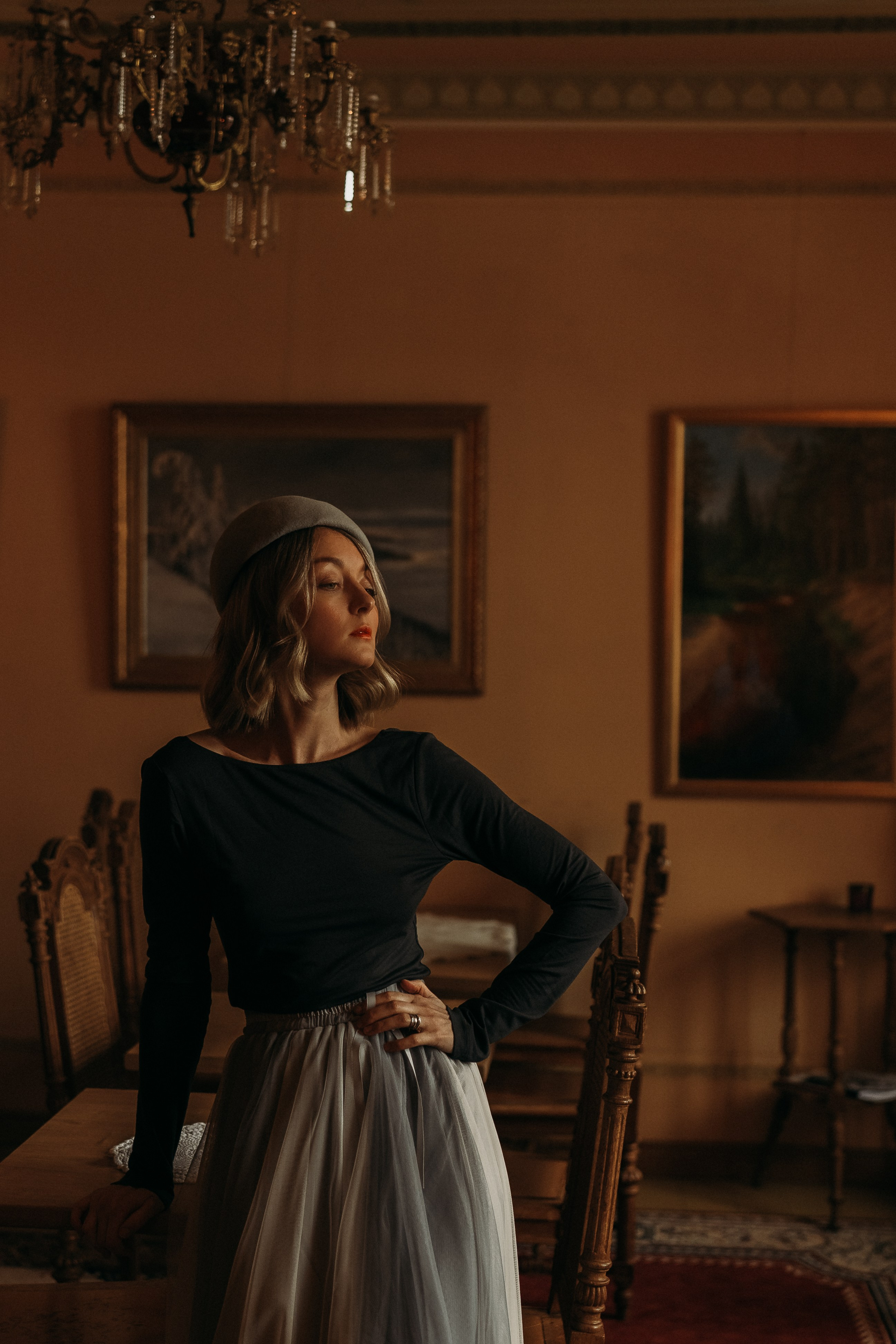 Woman phoshoot. Wedding and portrait photographer in Helsinki Vickan O