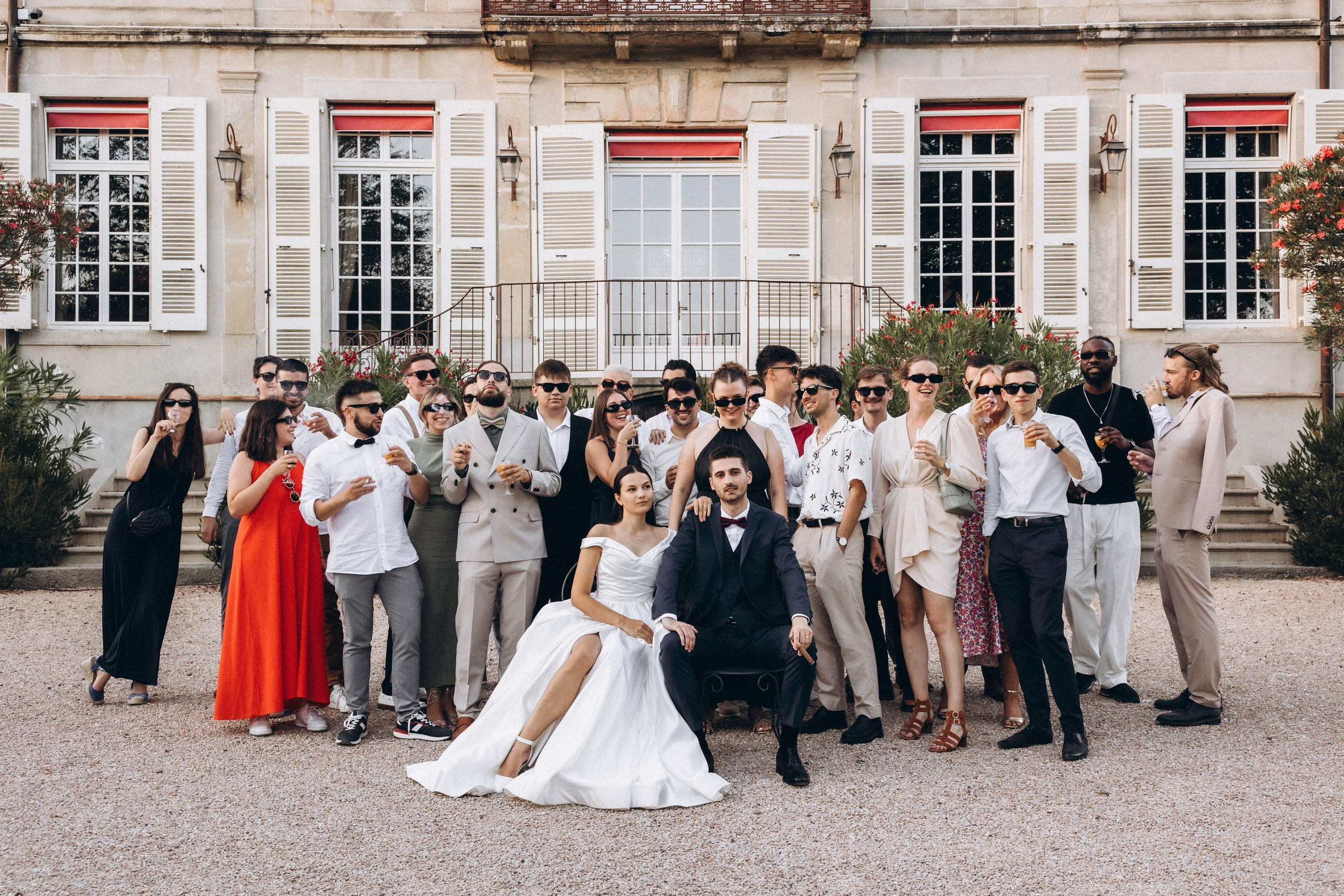 Wedding in Domaine De Montcausson. Eugenie Smirnova — wedding, corporate and lifestyle photographer in Toulouse and Southwest France