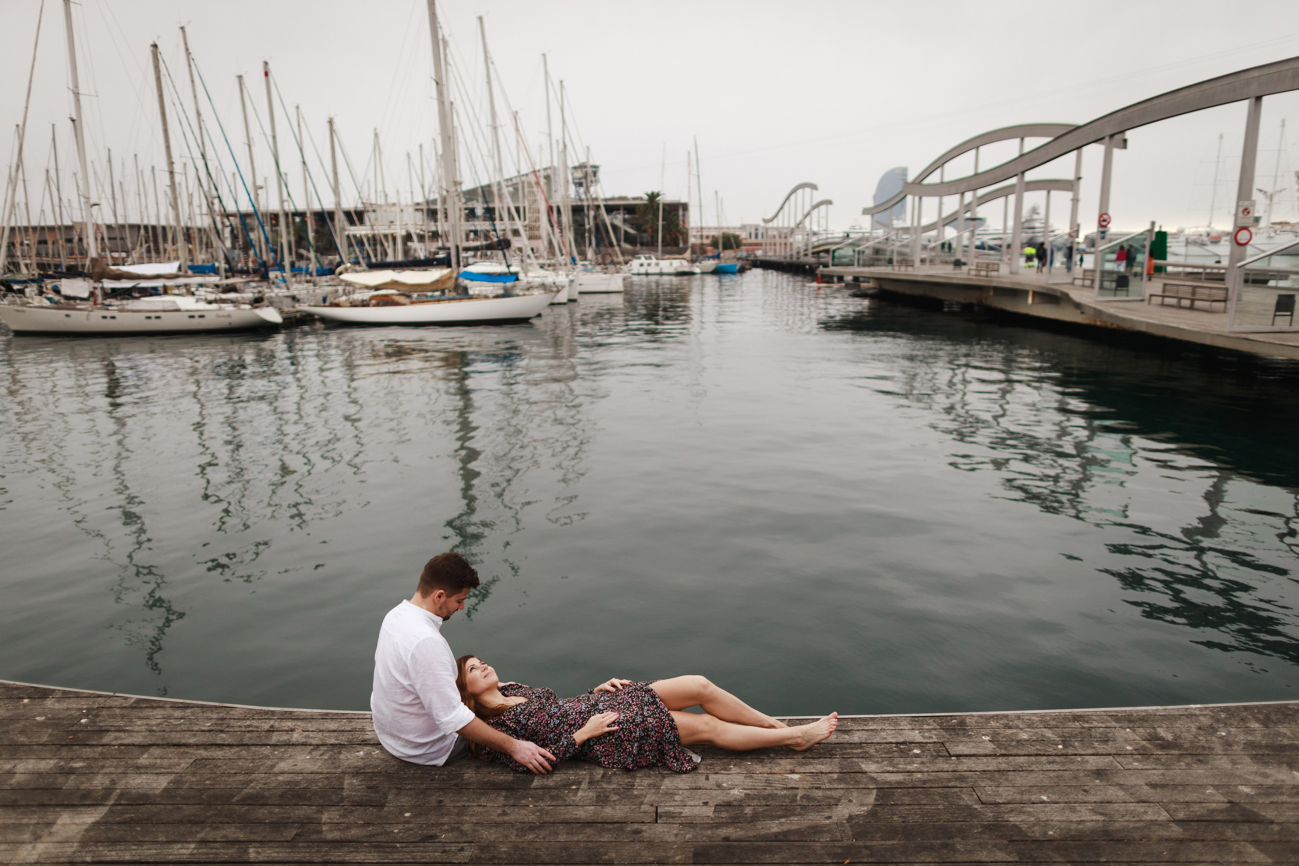 Damian i Monika. Фотограф в Барселоне Испании Маслик Юлия