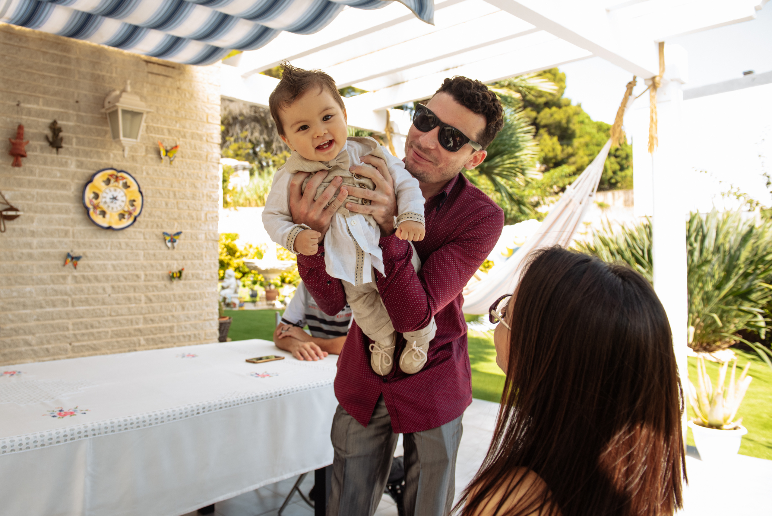 Darien Bautizo Barcelona. Fotógrafa Ekaterina Gasanova - sesiones de fotos en Barcelona