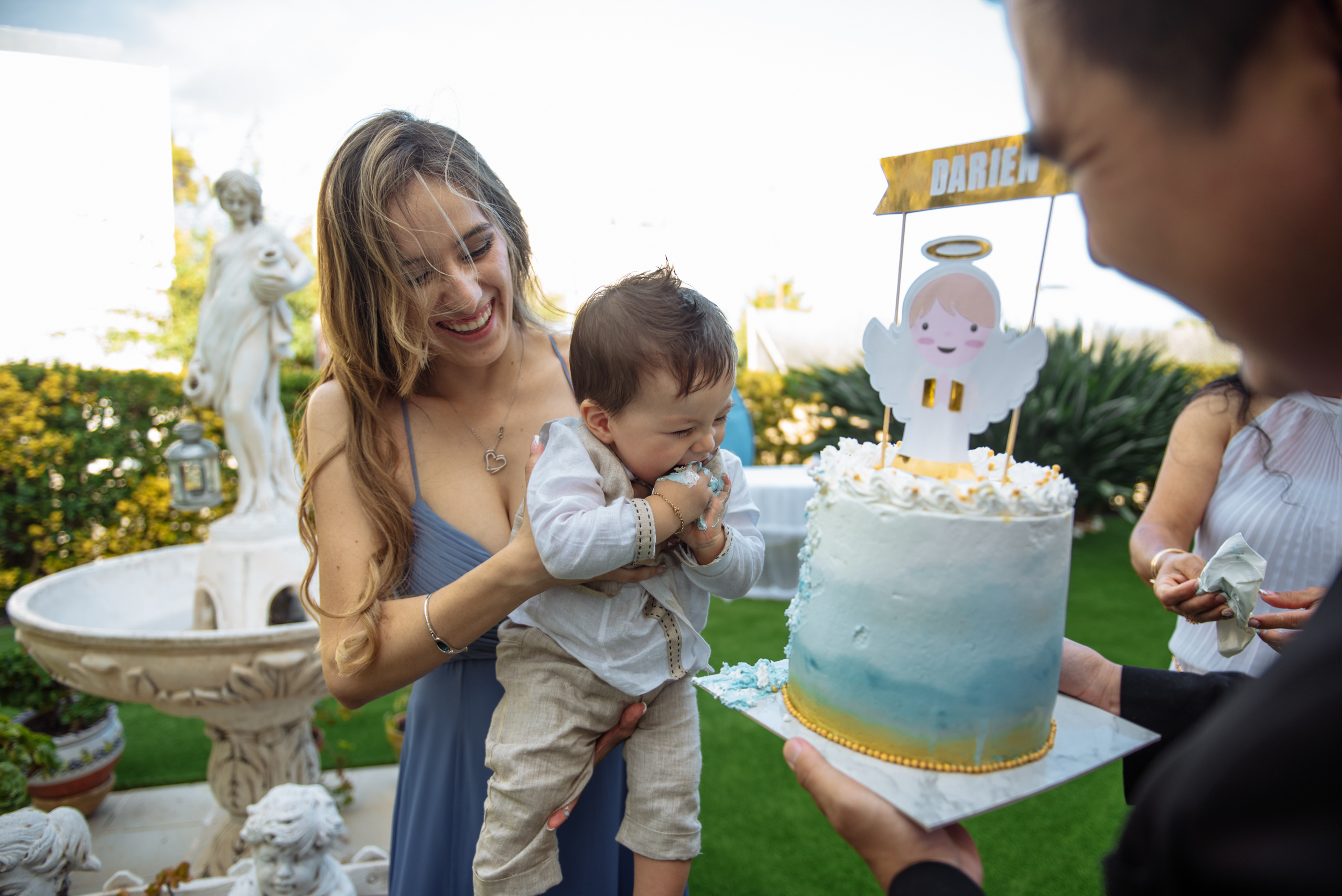 Darien Bautizo Barcelona. Fotógrafa Ekaterina Gasanova - sesiones de fotos en Barcelona