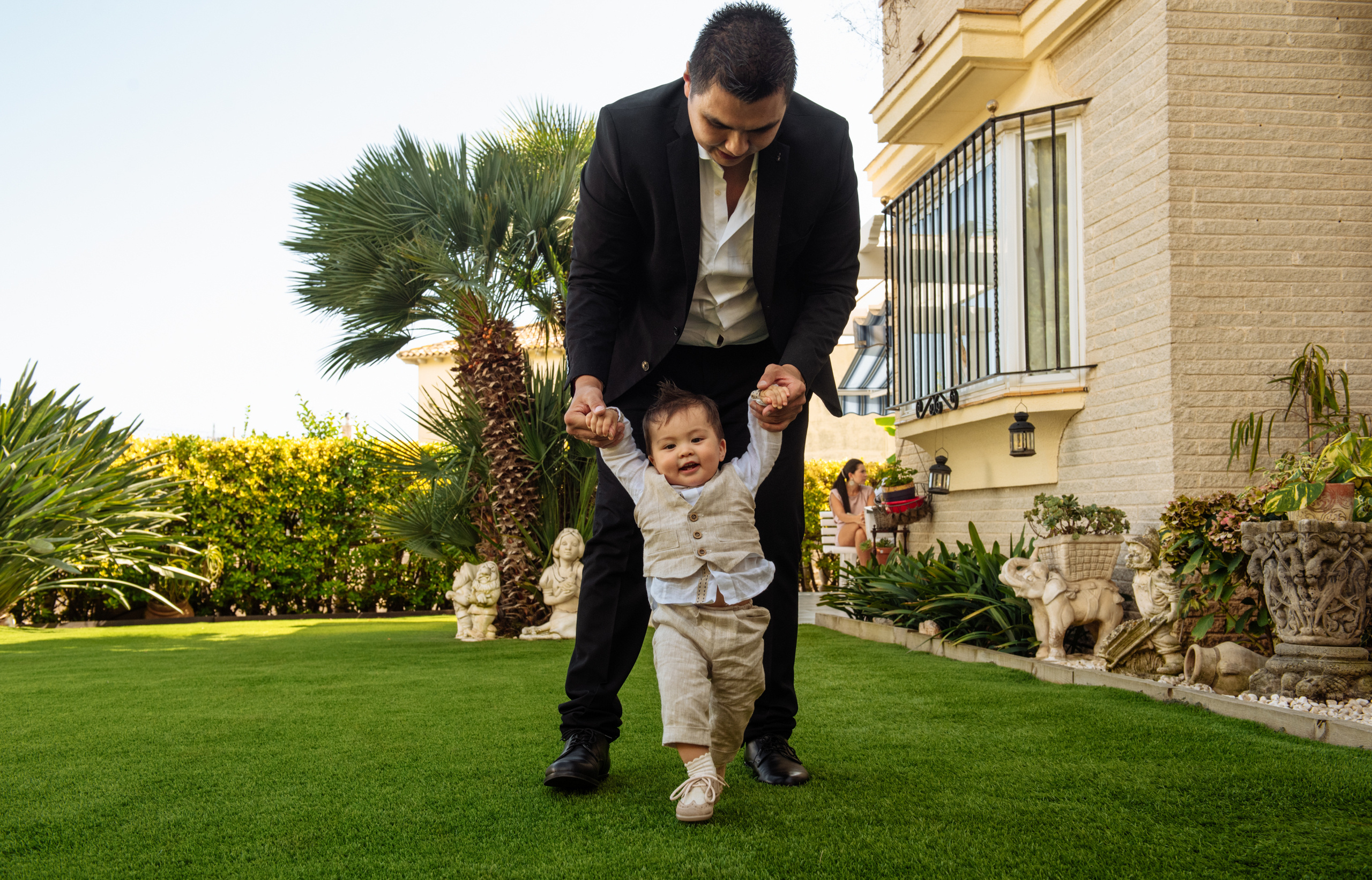 Darien Bautizo Barcelona. Fotógrafa Ekaterina Gasanova - sesiones de fotos en Barcelona