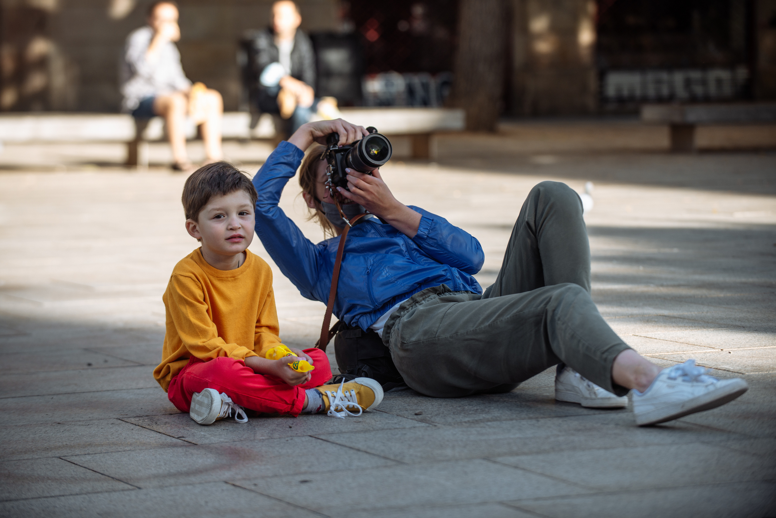 Olga Nail y pequeño Nikó. Professional photography services in Barcelona by Ekaterina Gasanova