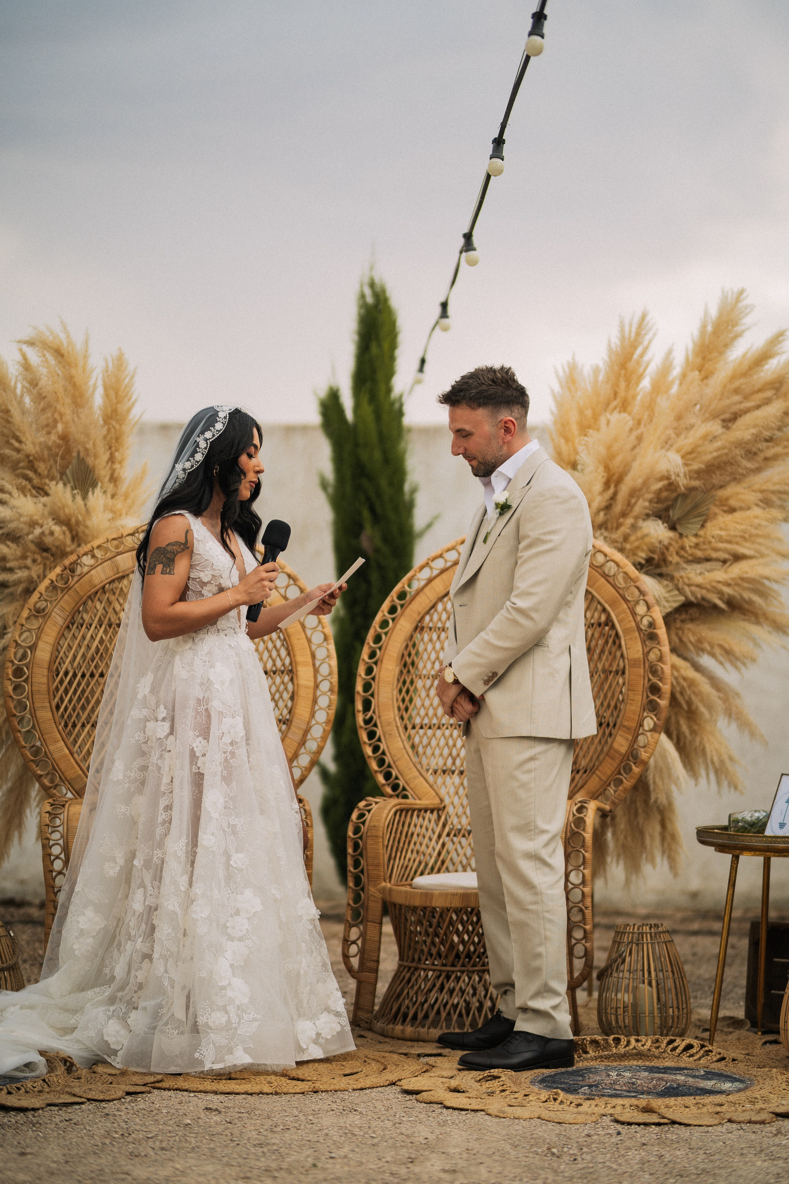 Nerea y Samuel. Christian García