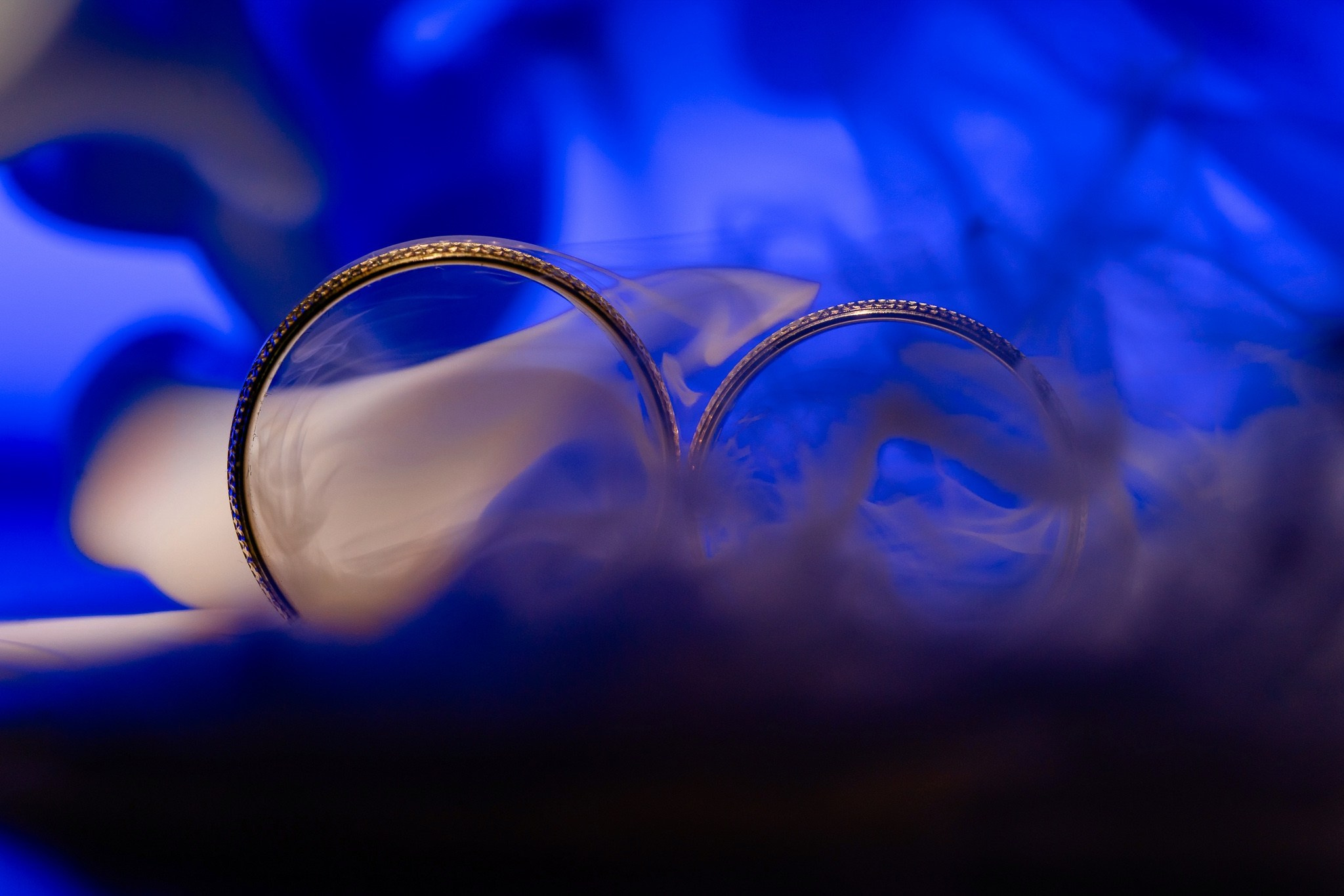 fotografie cu inele si fum