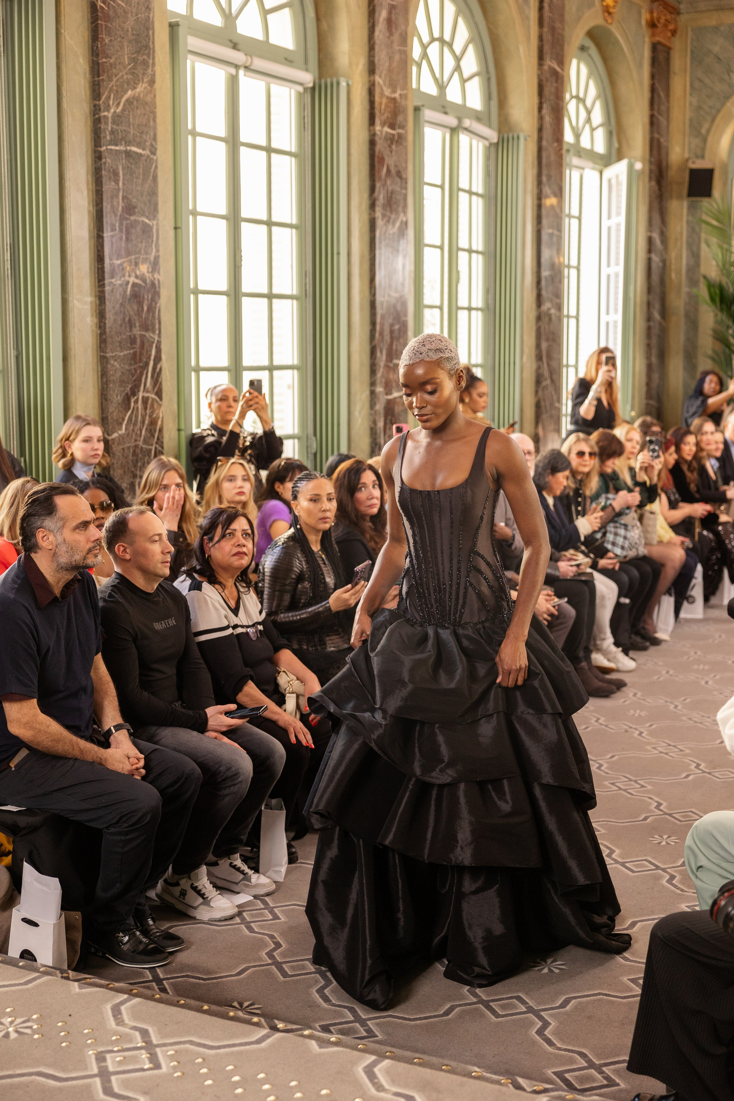 Paris fashion week. MATVEEVA STUDIO