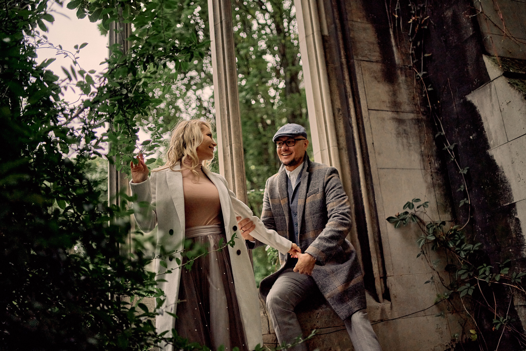 LOVE STORY LONDON. Professionelle Gartenplanung und Fotografiedienstleistungen in London