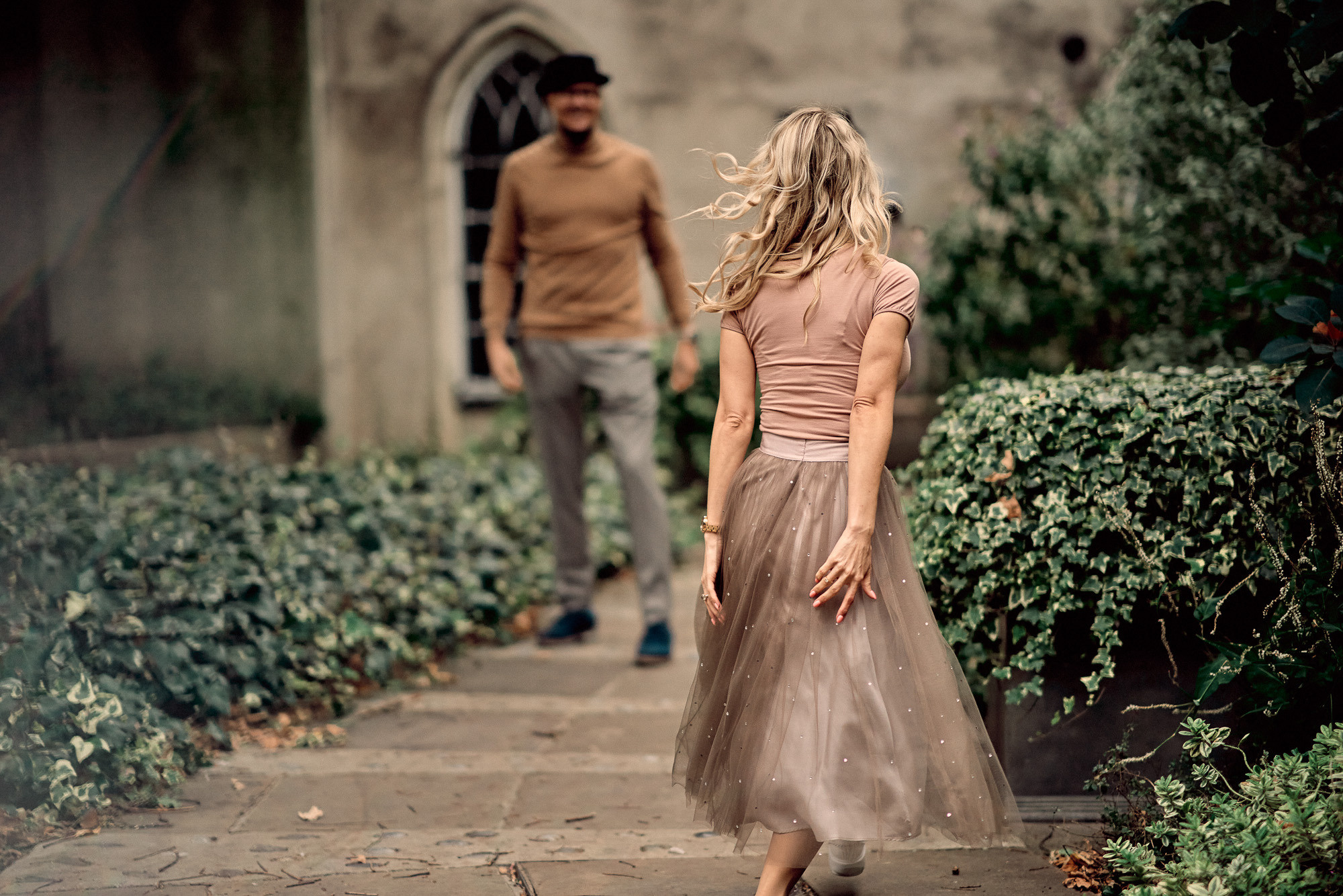 LOVE STORY LONDON. Professionelle Gartenplanung und Fotografiedienstleistungen in London