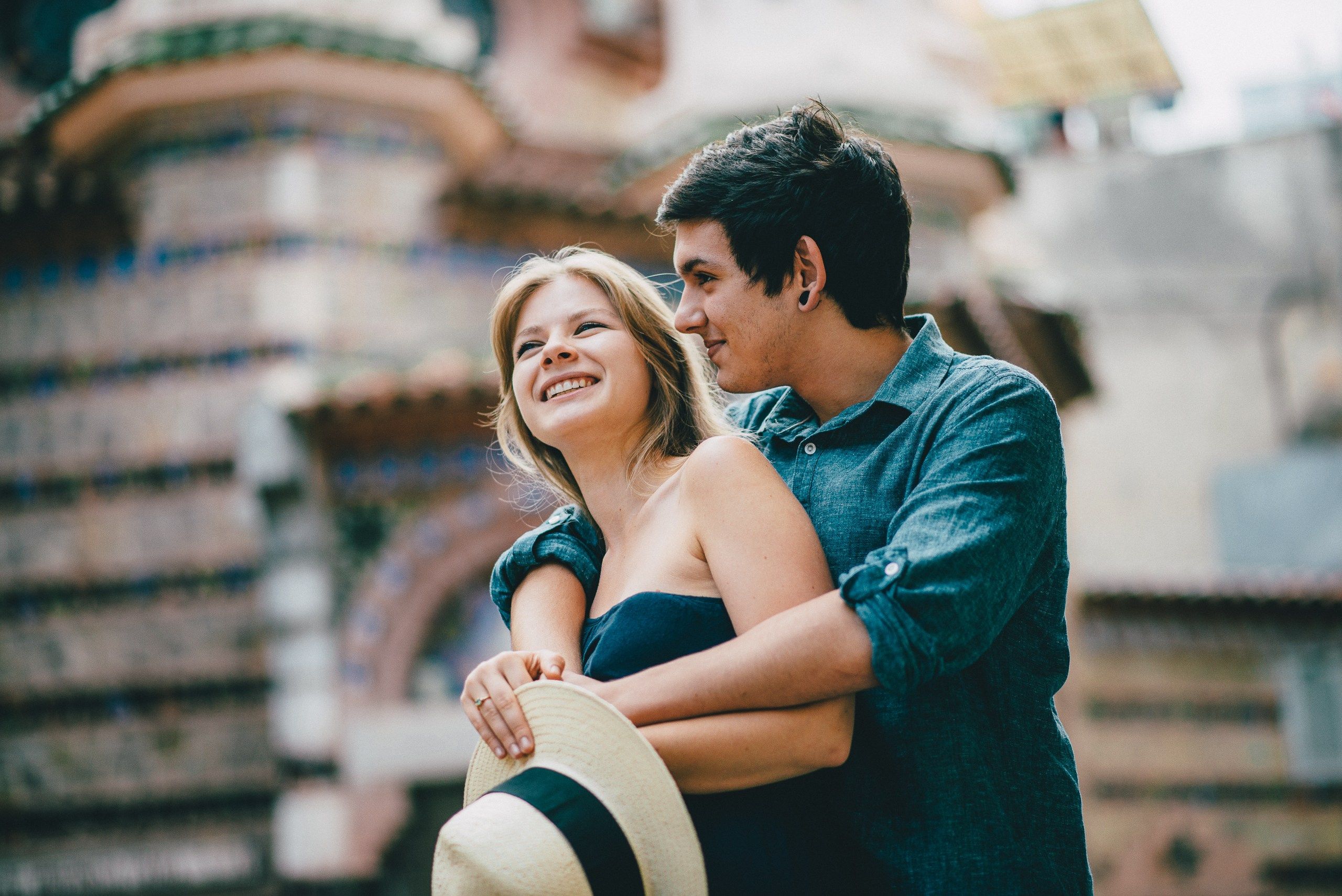 Xenia&Enrique sesion de pareja en LLoret de Mar. Fotógrafo profesional Bilbao