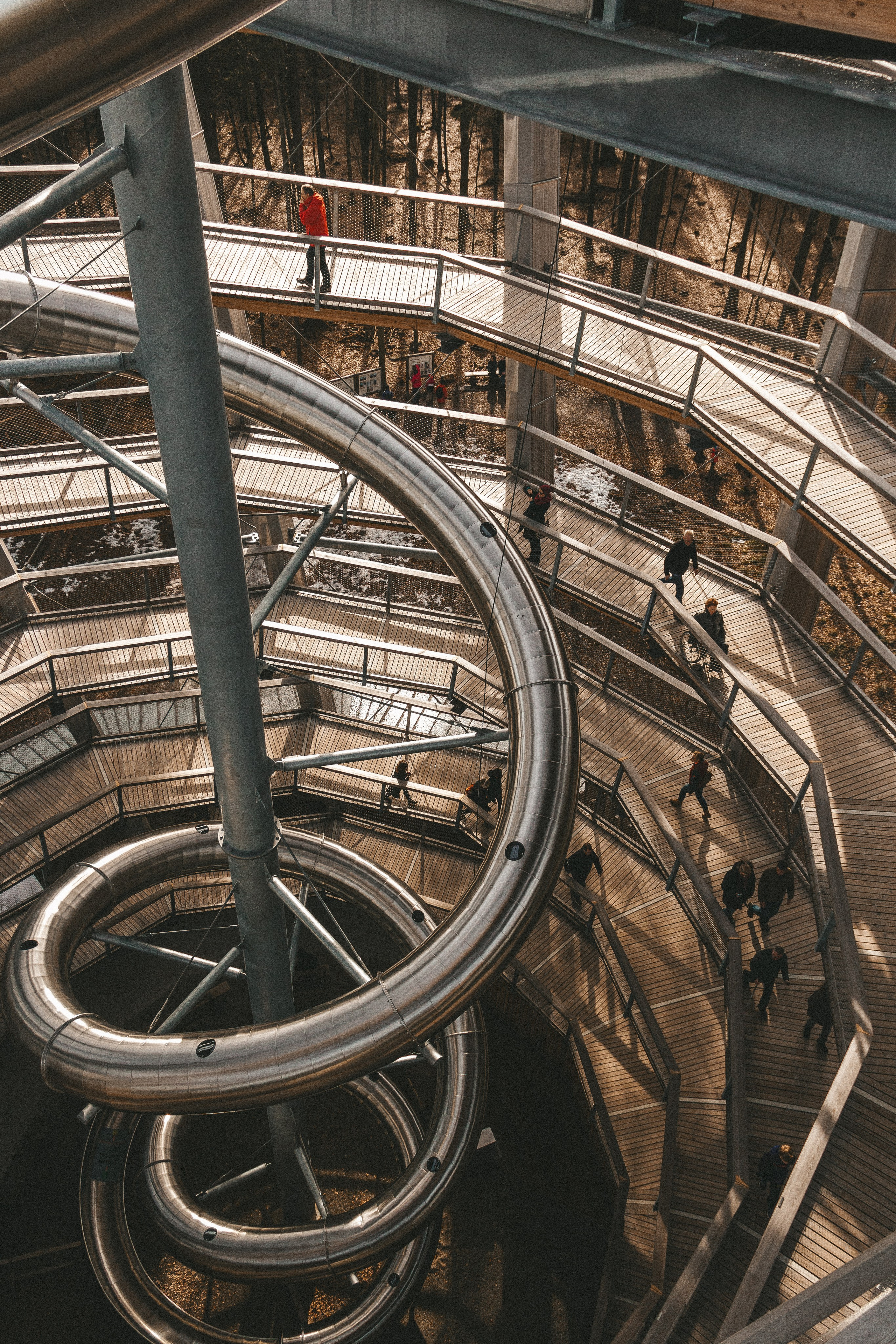 Над вершинами деревьев Baumwipfelpfad. Фотограф в Германии — Мария Чистякова