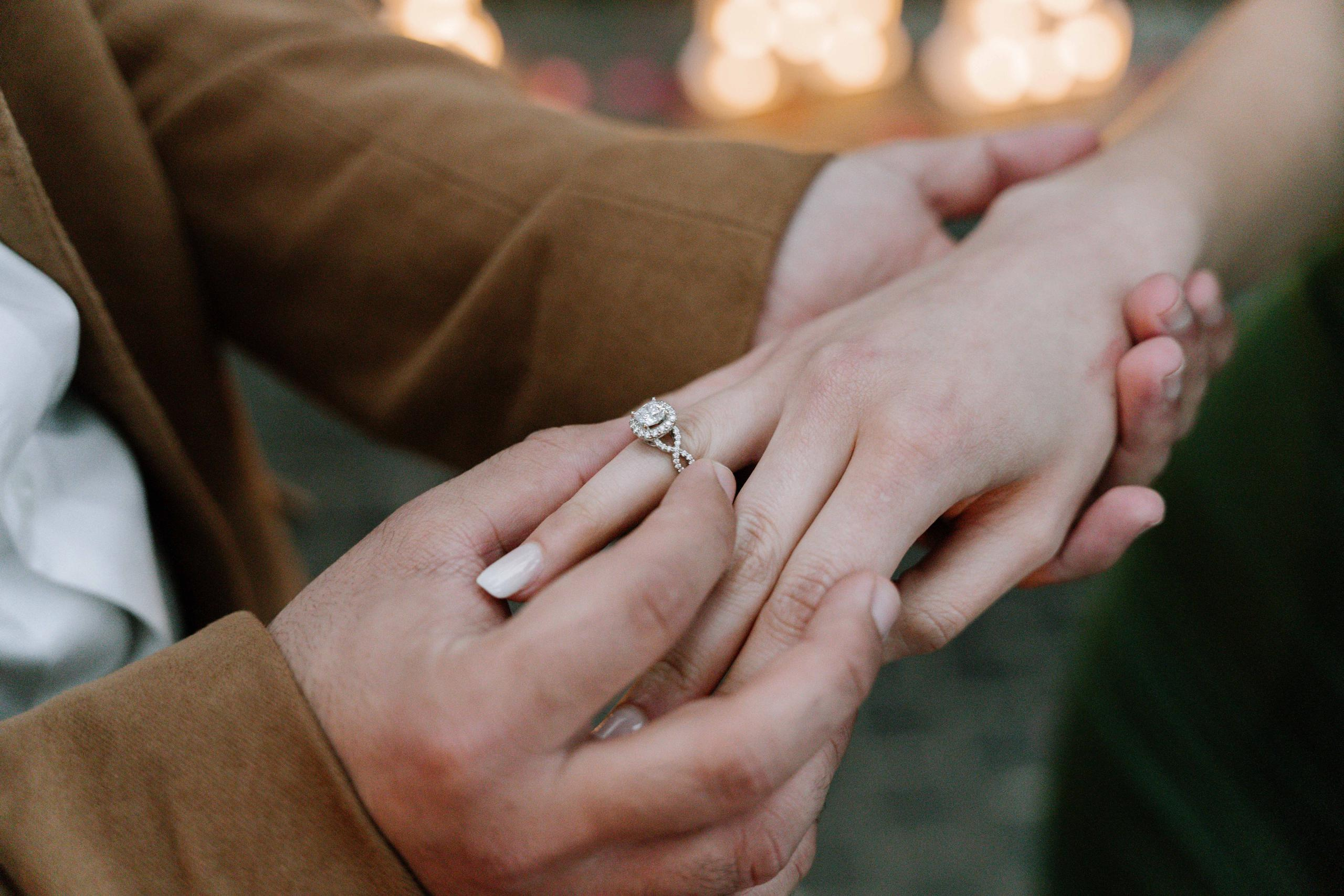 Secret Marriage proposal at Sky Garden. London Wedding Photographer|Natasha Ferreira