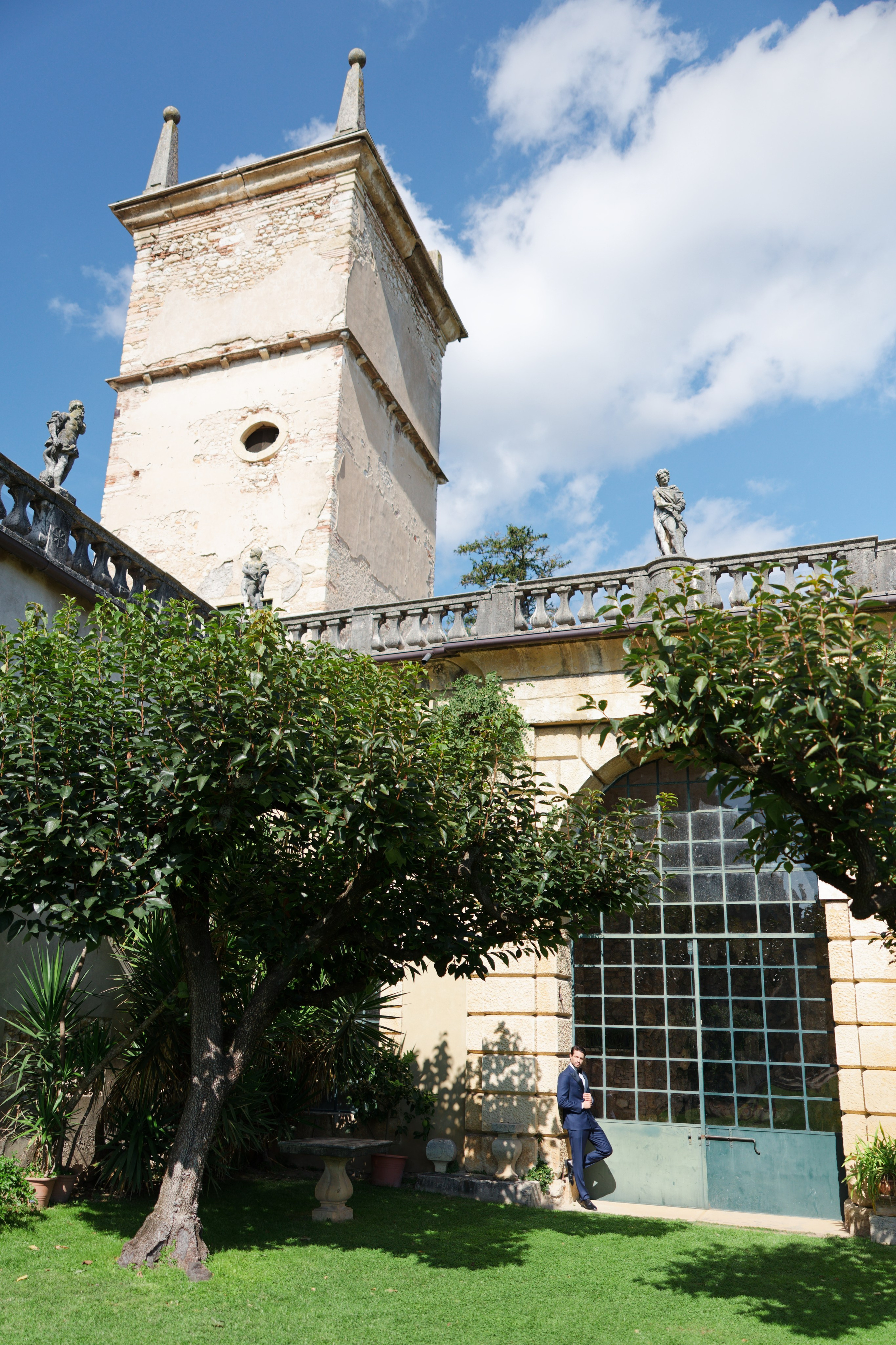 Wedding editorial at Villa Arvedi, Verona, Italy
