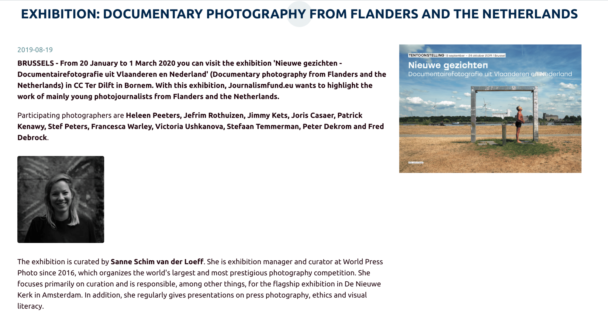 DOCUMENTARY PHOTOGRAPHY FROM FLANDERS AND THE NETHERLANDS. Fotograaf Amsterdam - Victoria Ushkanova