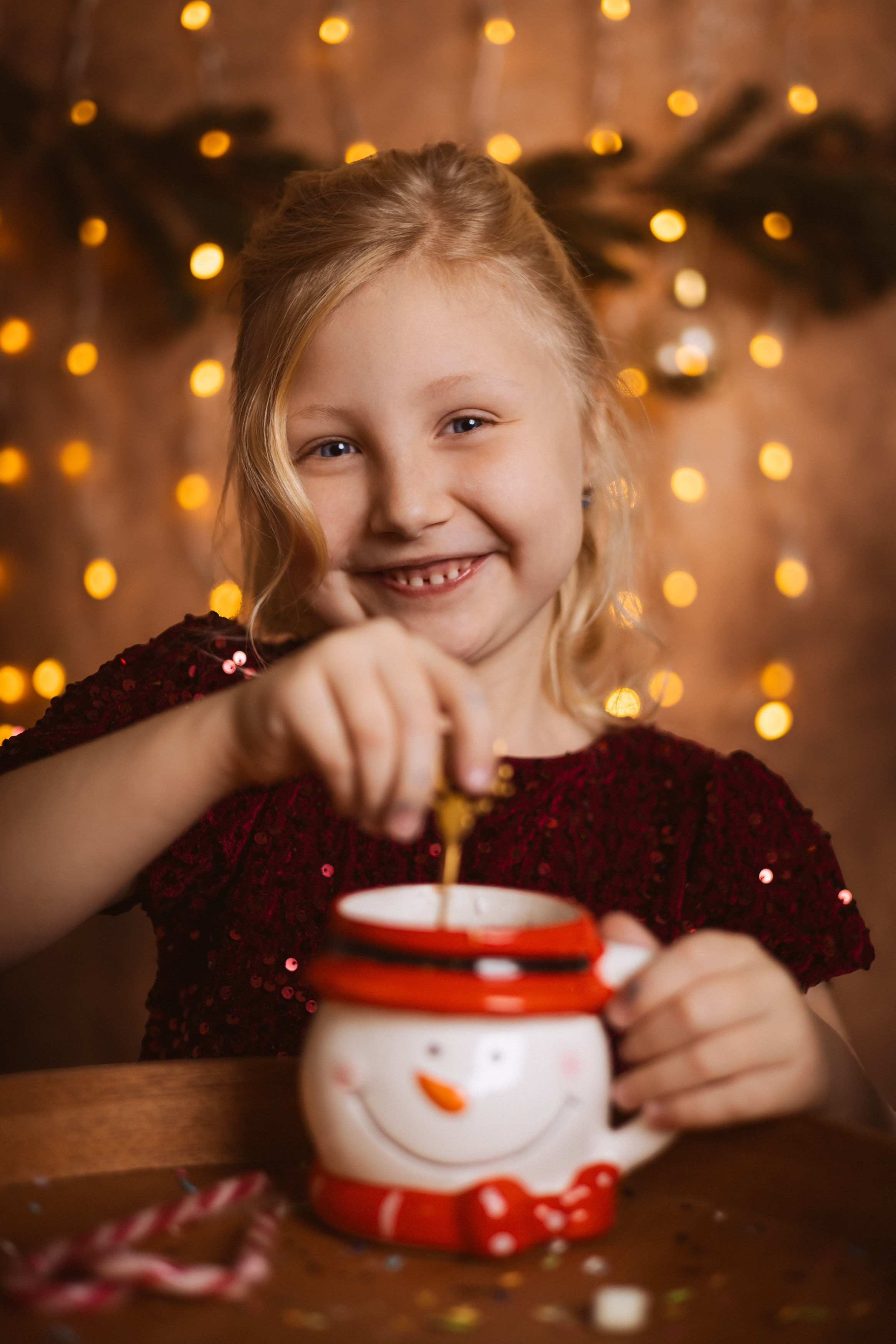 Vánoční focení 2025. Lifestyle a rodinná fotografka v Pisku Oxana Telupilova