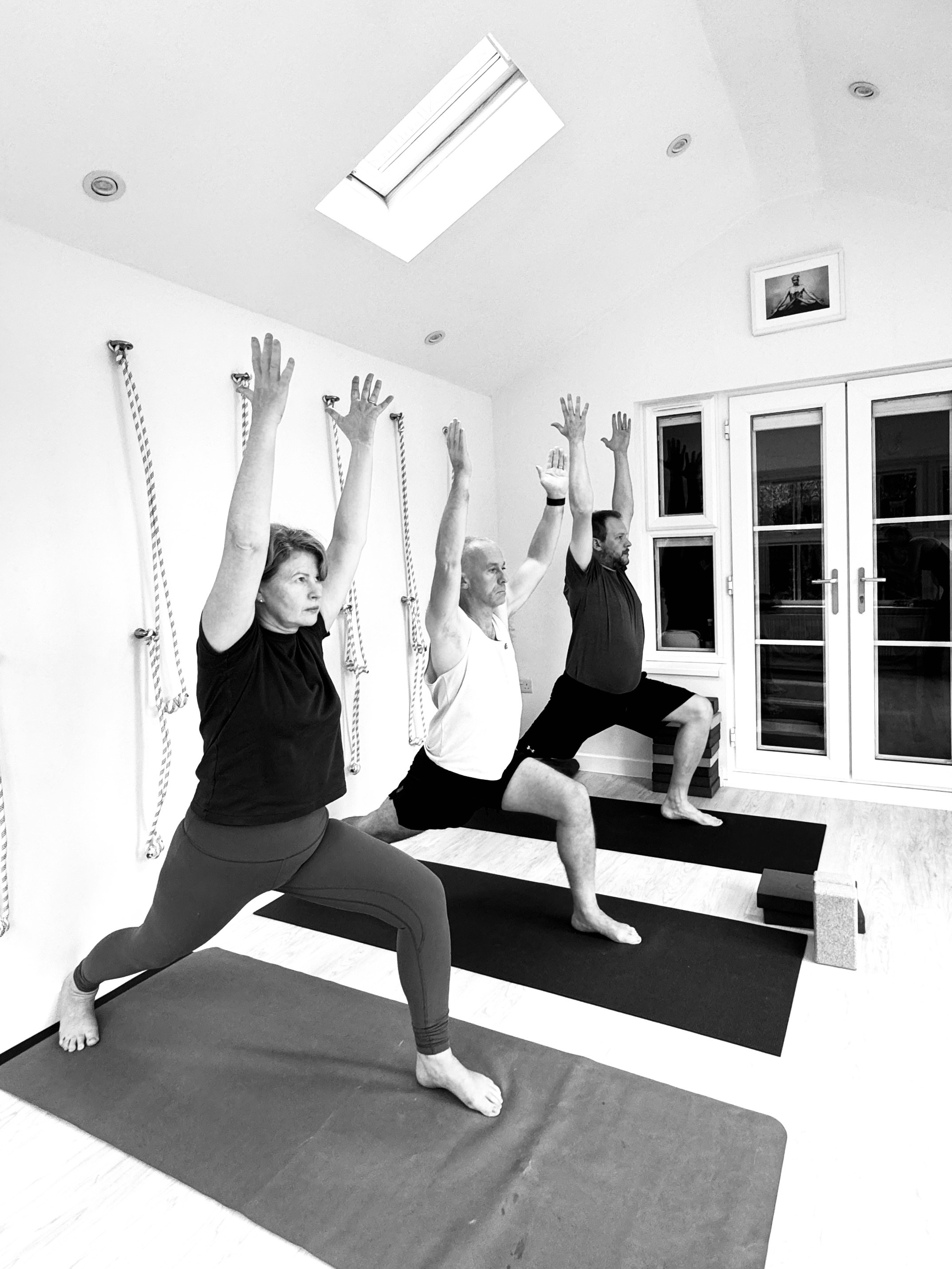 Mixed yoga class in Solihull
