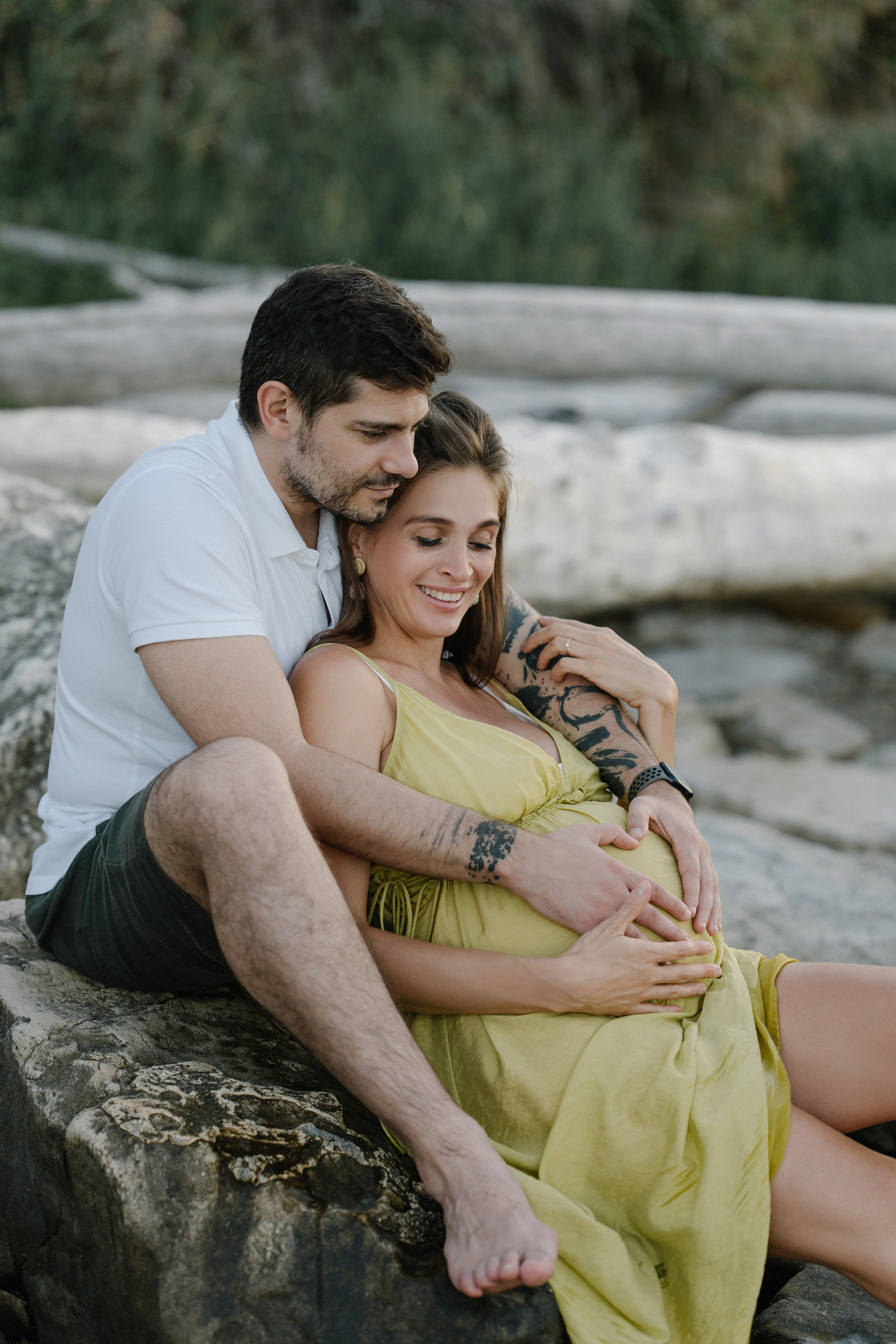 In dolce attesa. Fotografa Rimini