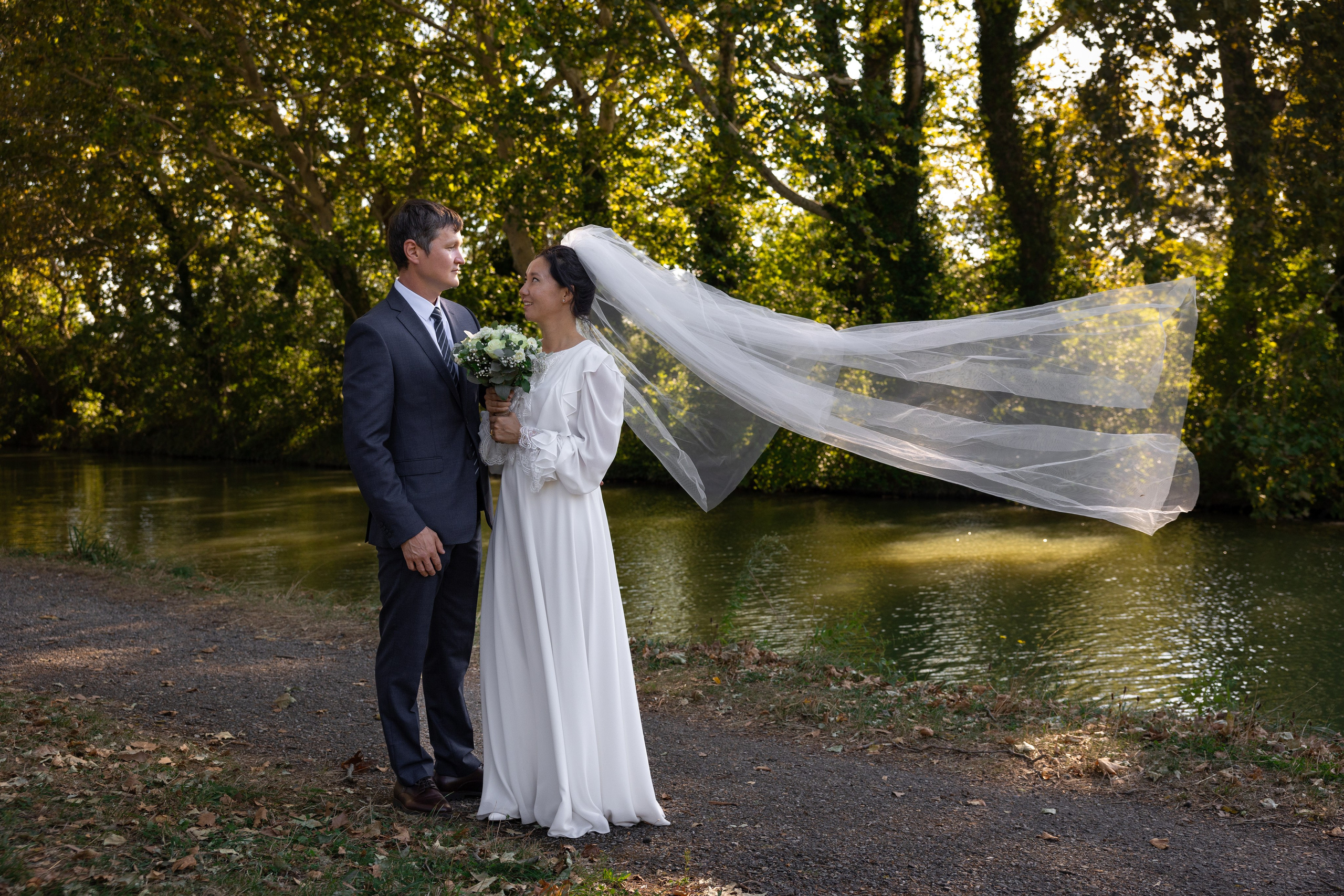 Wedding on Canal du Midi. Eugénie Smirnova — Photographe à Toulouse et dans le Sud-Ouest