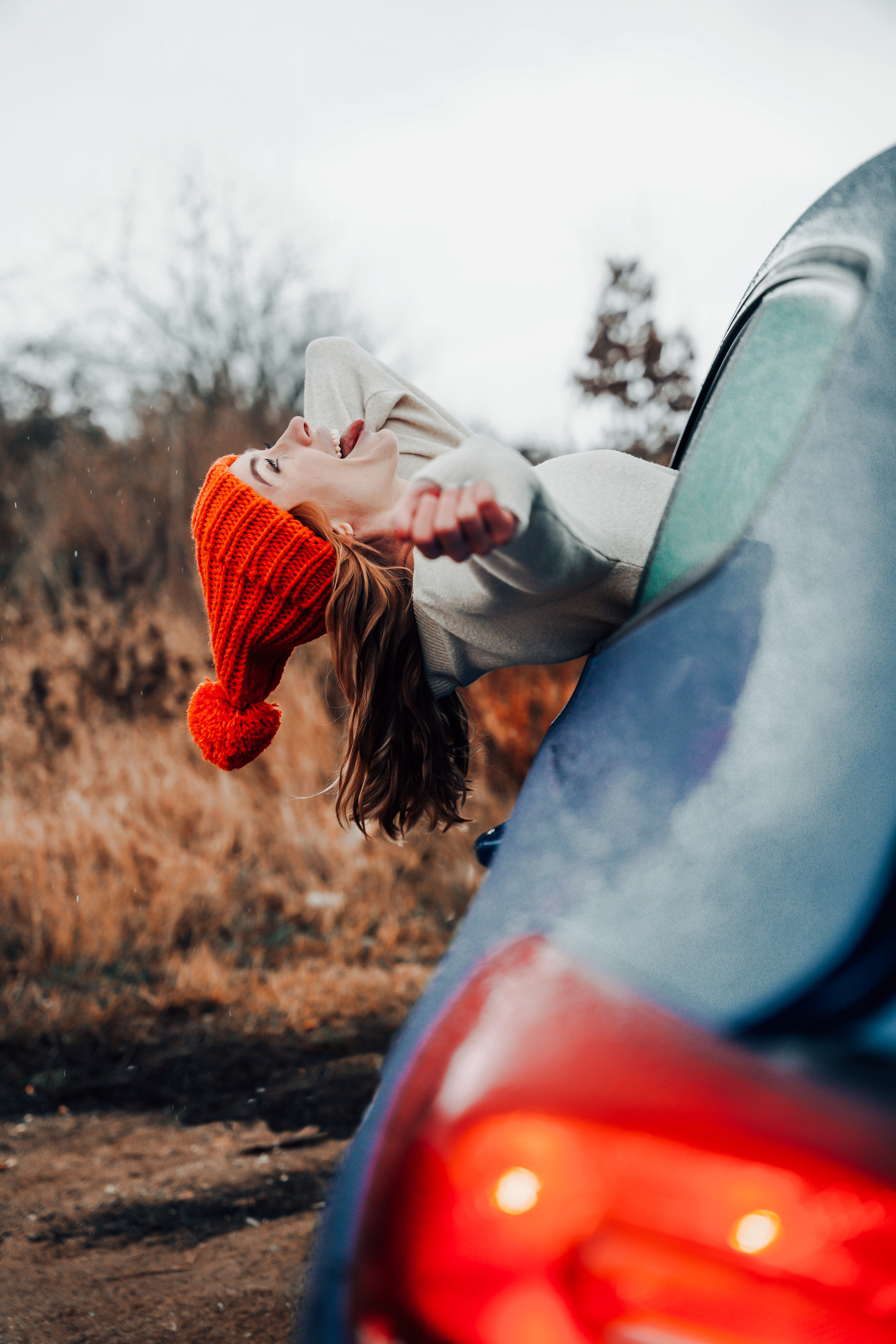 Helga Car Christmas photoshoot. Семейный фотограф Плзень Анита Дергачева