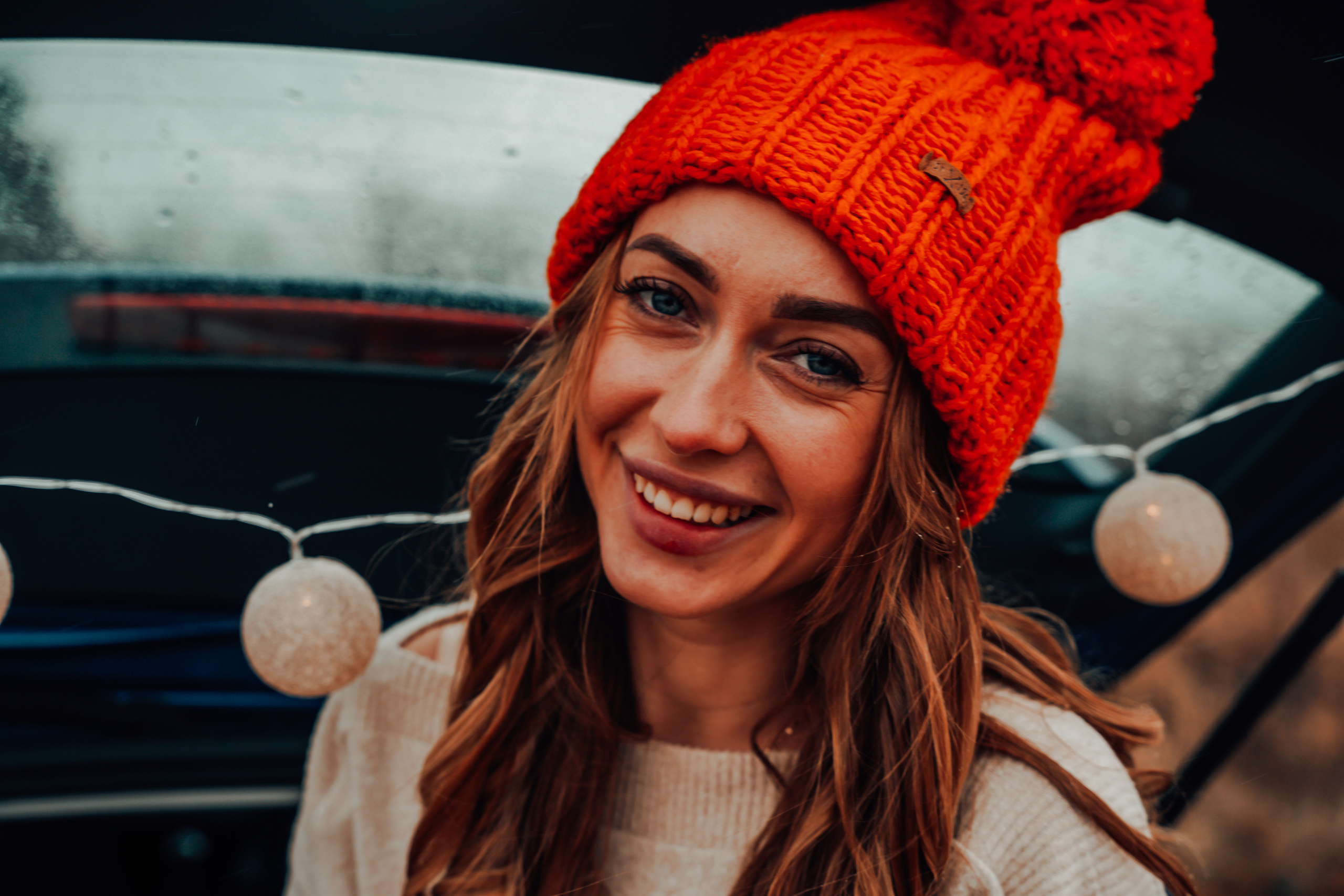 Helga Car Christmas photoshoot. Семейный фотограф Плзень Анита Дергачева