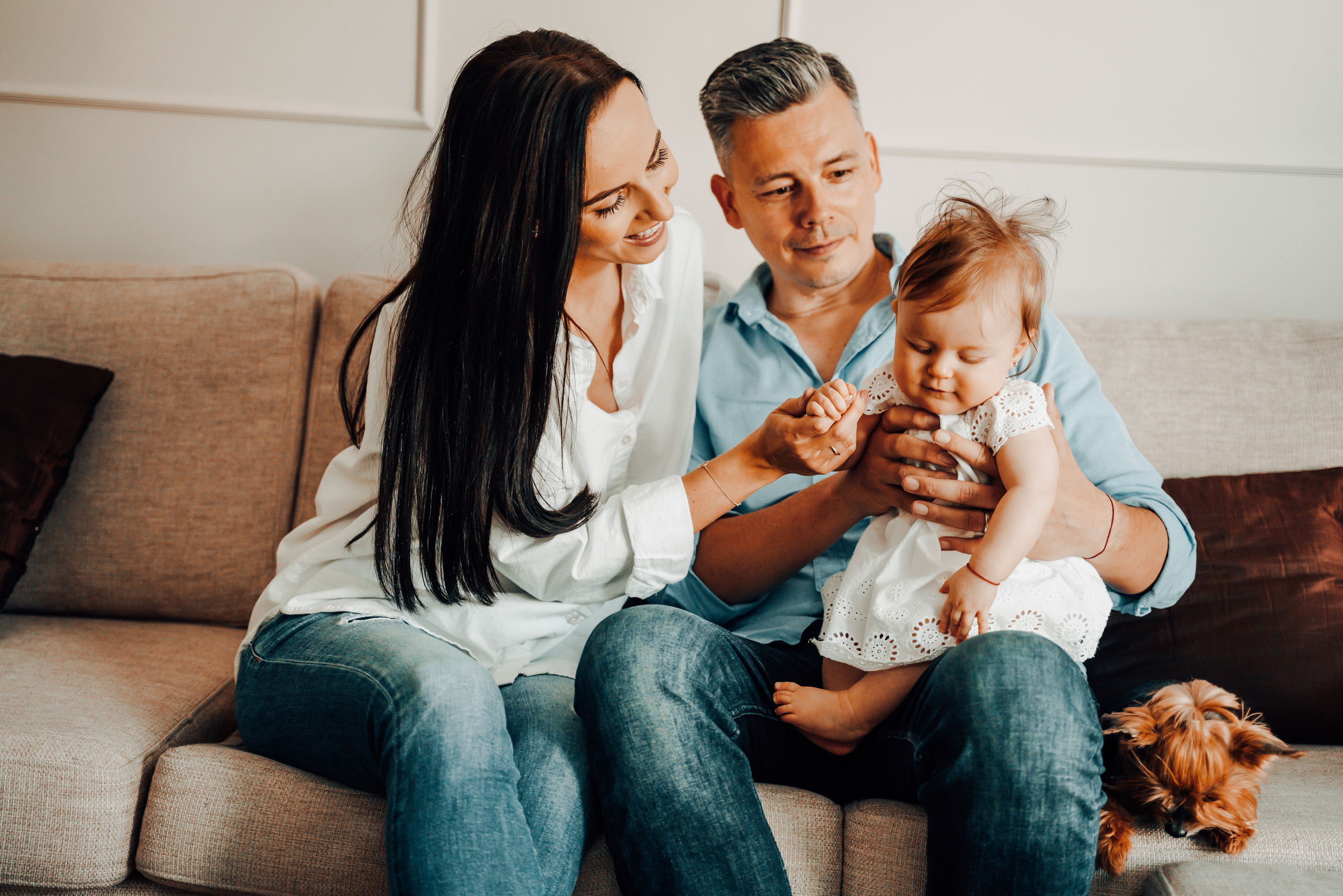 Veronika & Jaroslav Family. Семейный фотограф Плзень Анита Дергачева
