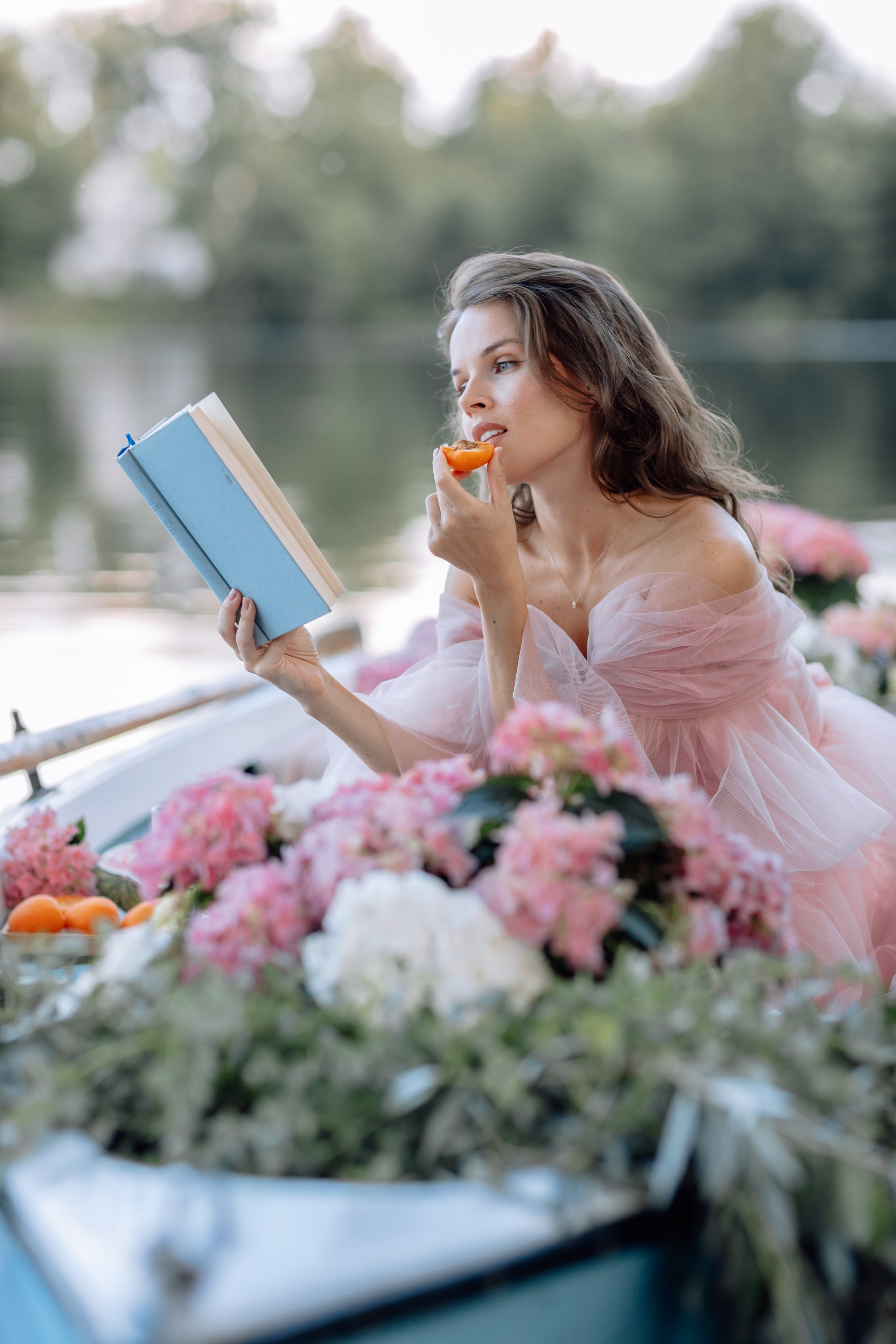 Das Boot mit Blumen. Hochzeitsfotograf München Taufe Familienfotograf Tanja Mauke