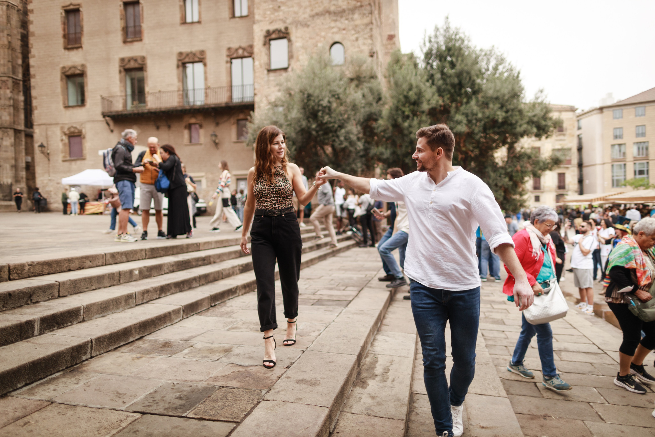 Damian i Monika. Фотограф в Барселоне Испании Маслик Юлия