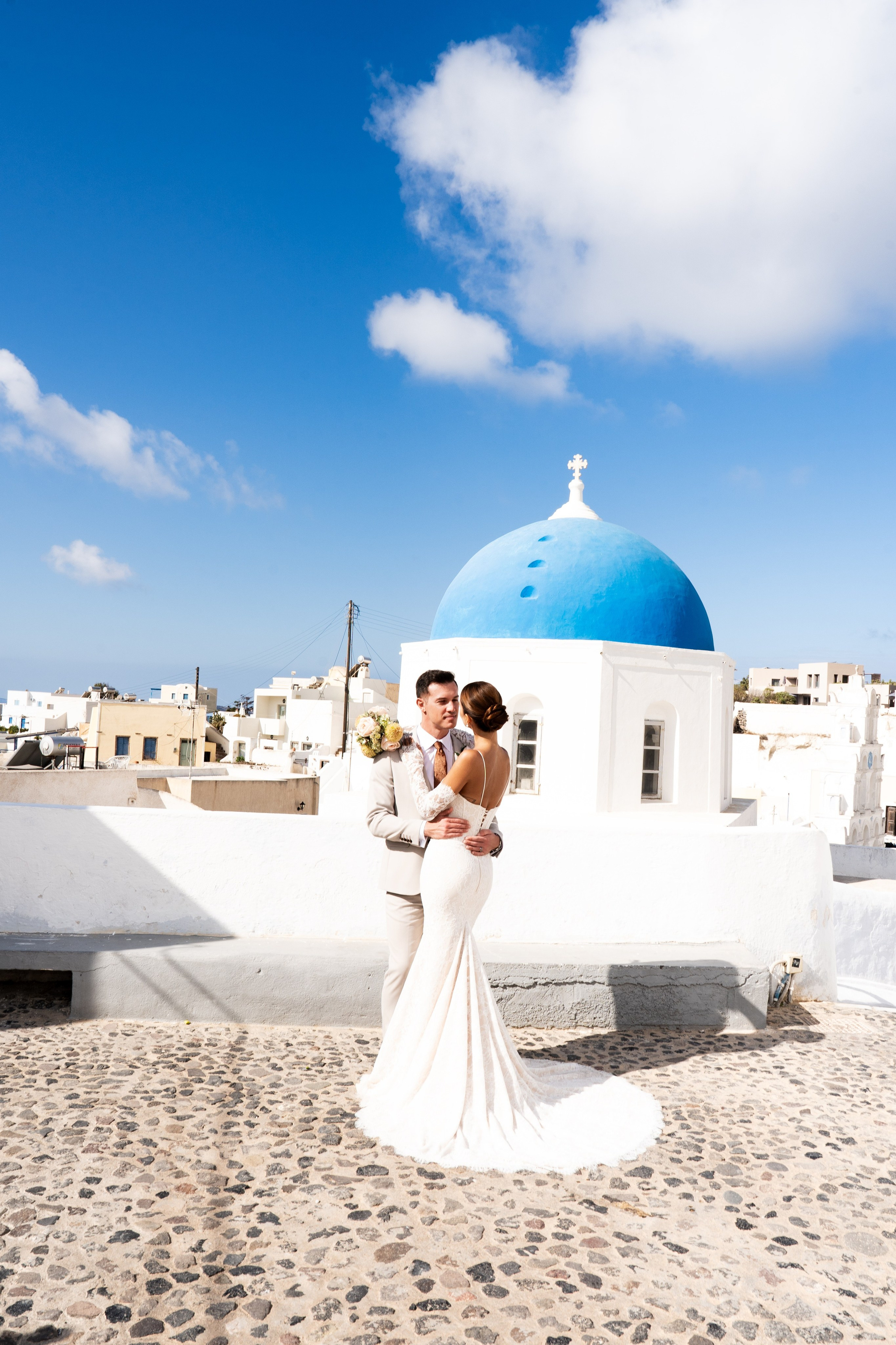 A&N: Santorini. SL Wedding Photo: ponadczasowa 💍 fotografia ślubna | Wrocław & Europa