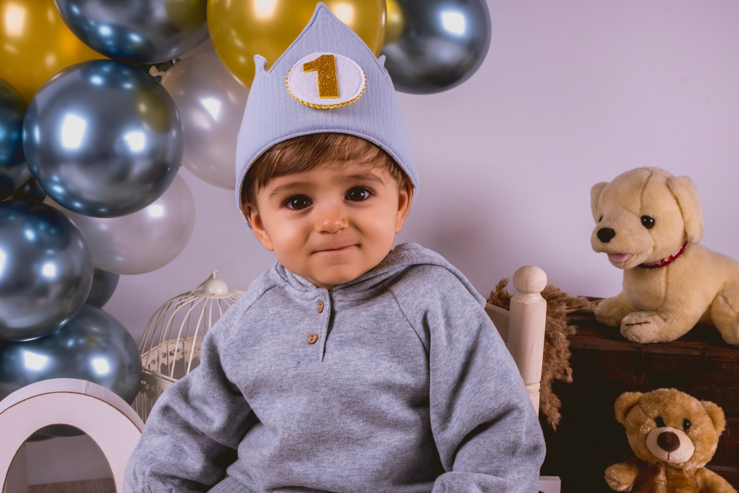 Emilio - Primer añito. Fotografía Antonio Luis Bascón