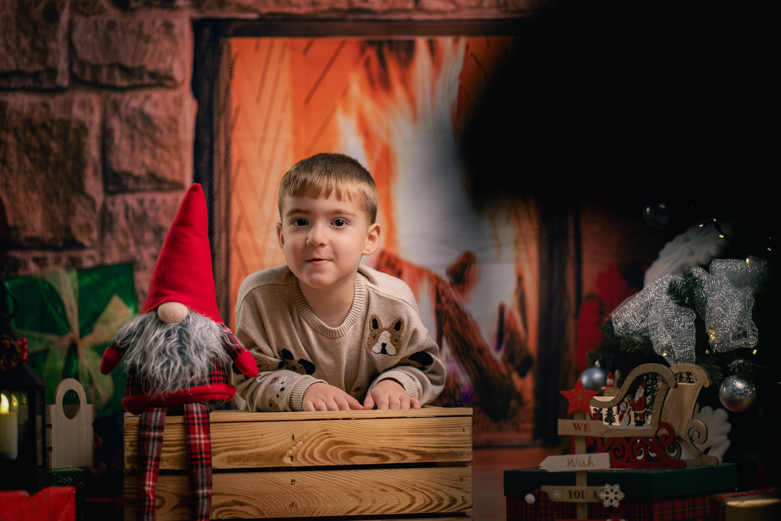 Sedinta foto Craciun — Gradinita Miniterra. Liviu Andrei - Fotograf