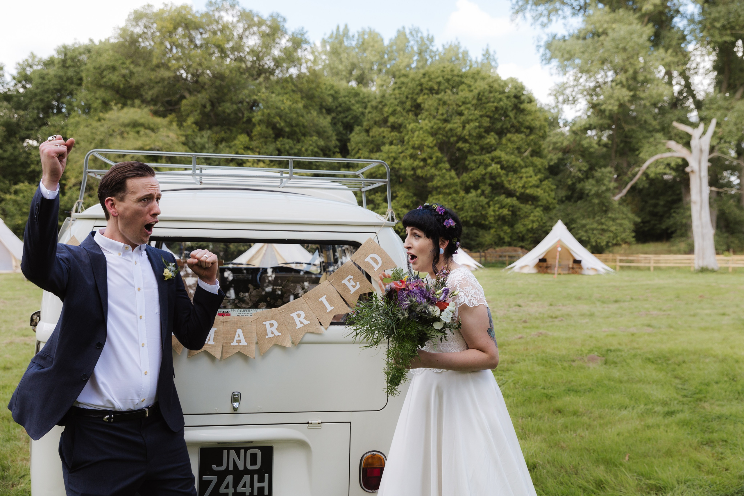 Wedding in forest. Timeless Wedding & Event Photography — based London, working across Europe