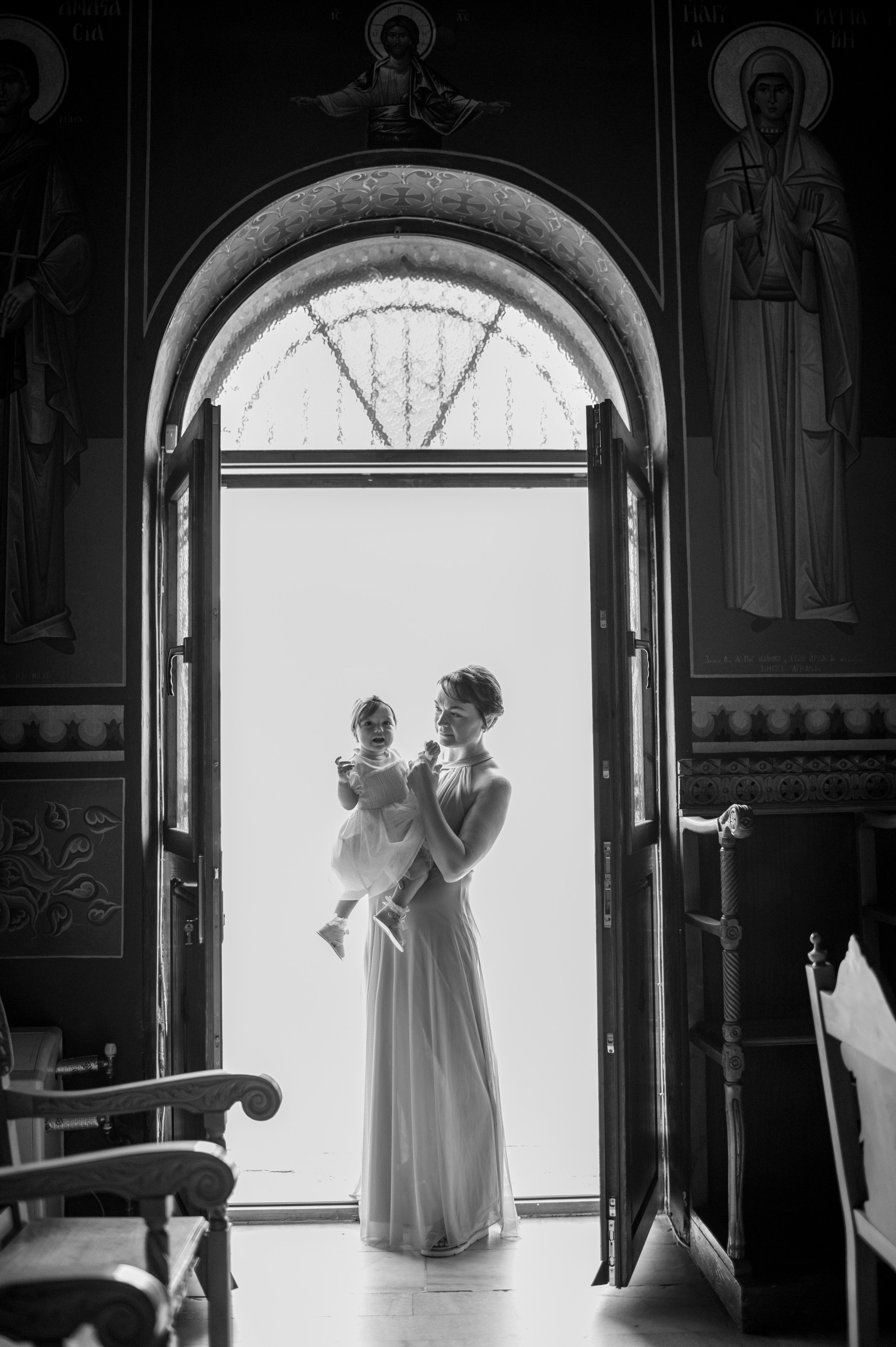 Baptism Iris. Семейная, детская, портретная и предметная фотосъемка в Салониках