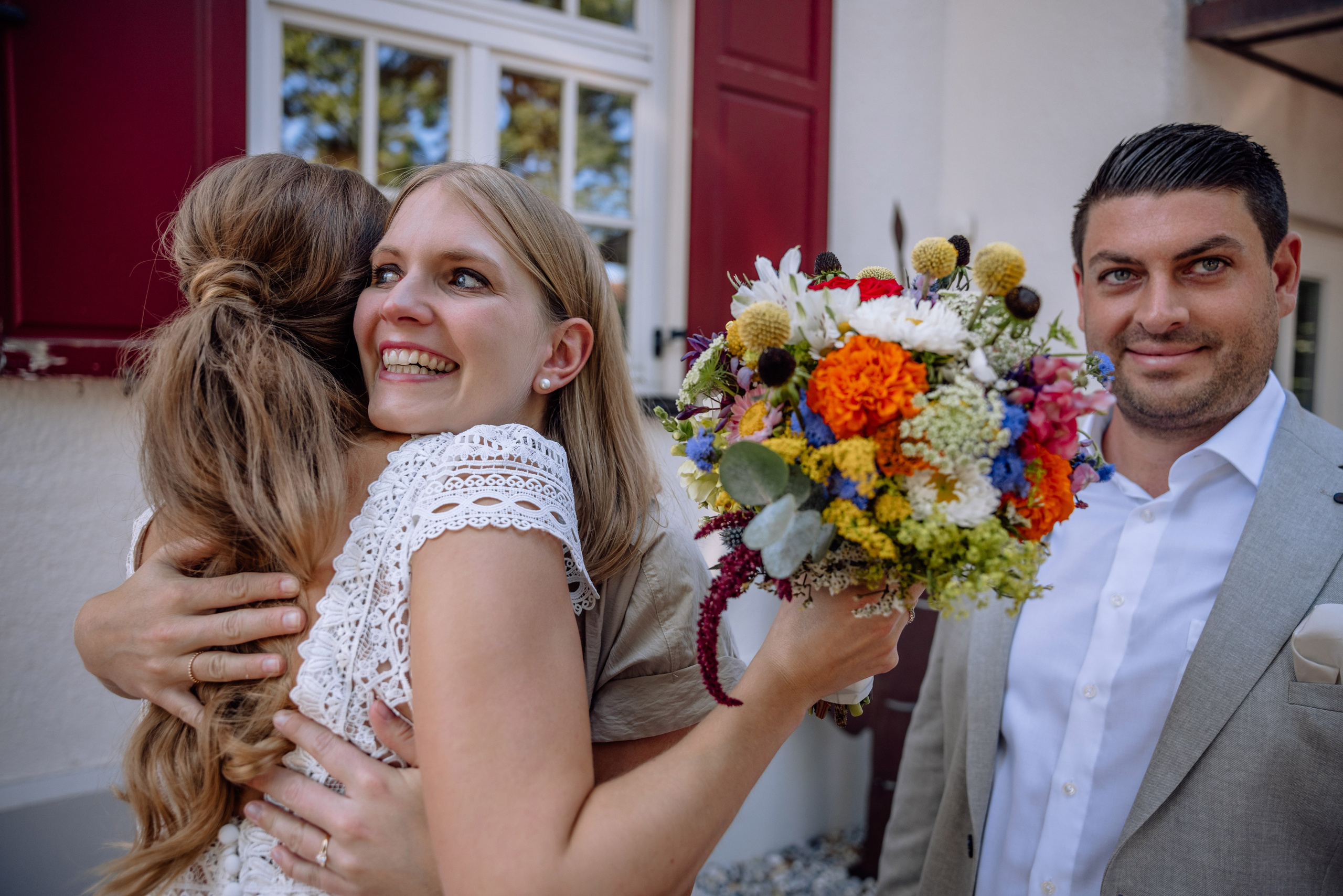 Gilching: Vanessa und Maxi. Hochzeitsfotograf München Taufe Familienfotograf Tanja Mauke