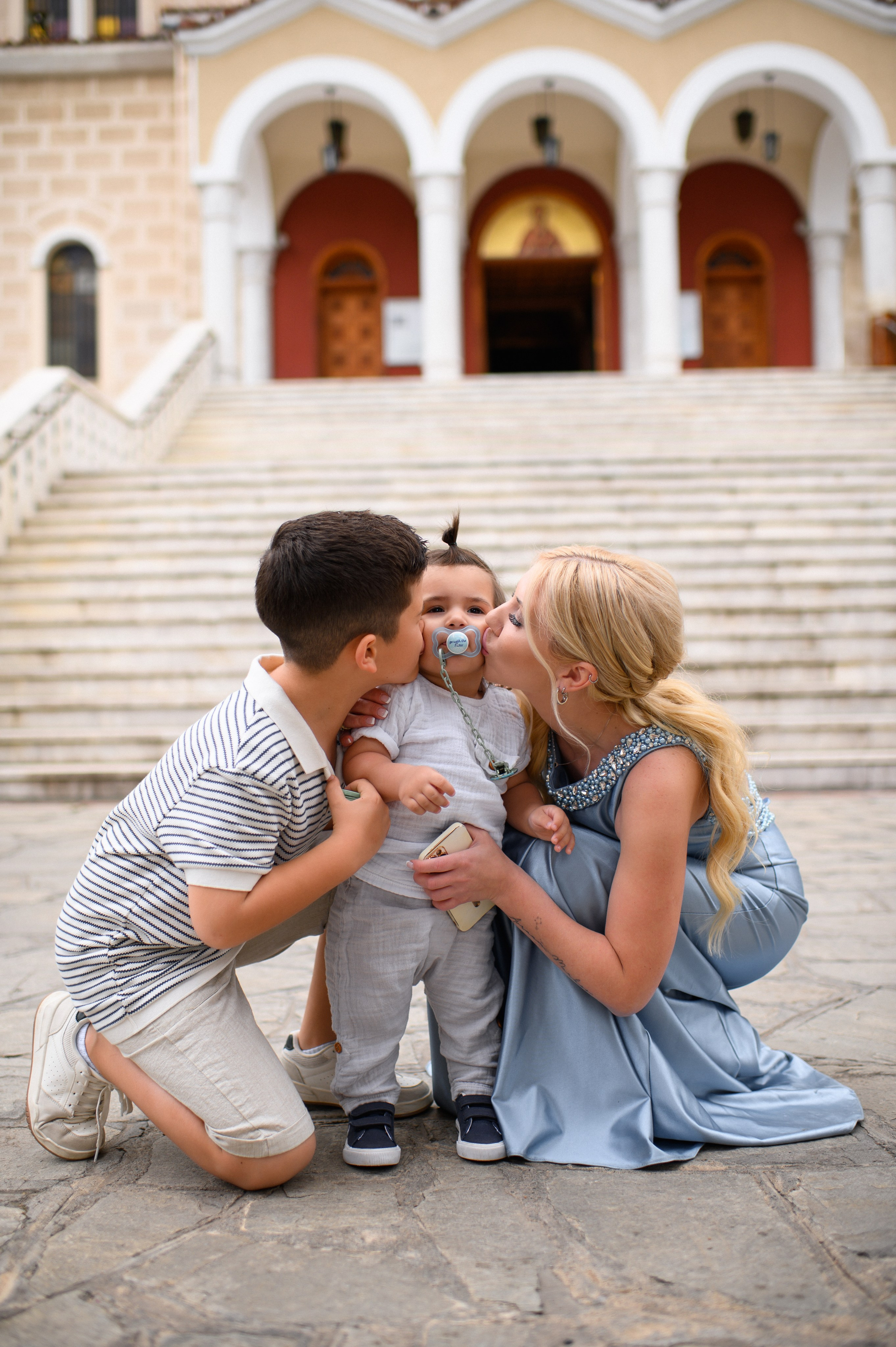 Baptism Maksimos. Семейная, детская, портретная и предметная фотосъемка в Салониках