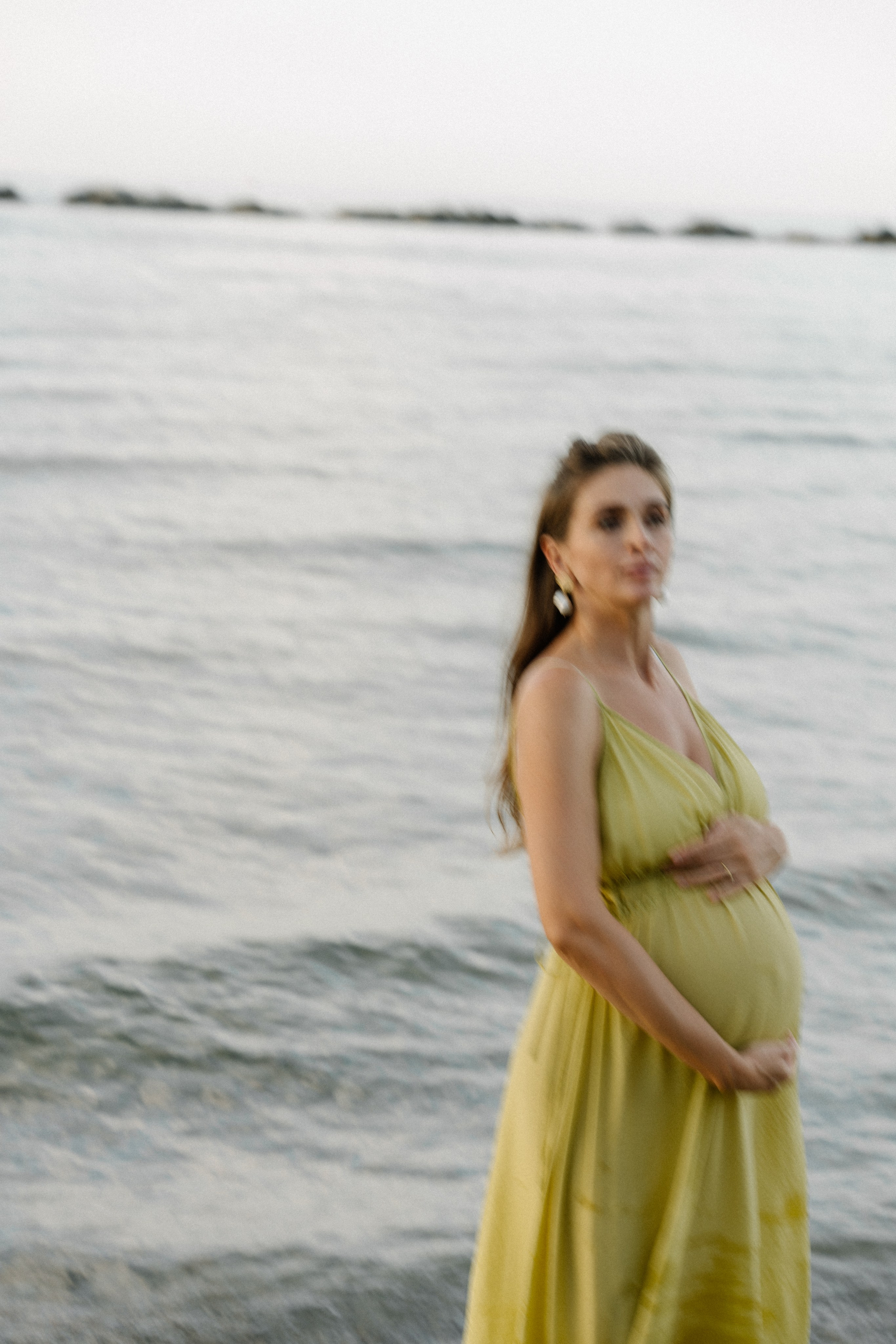 In dolce attesa. Fotografa Rimini