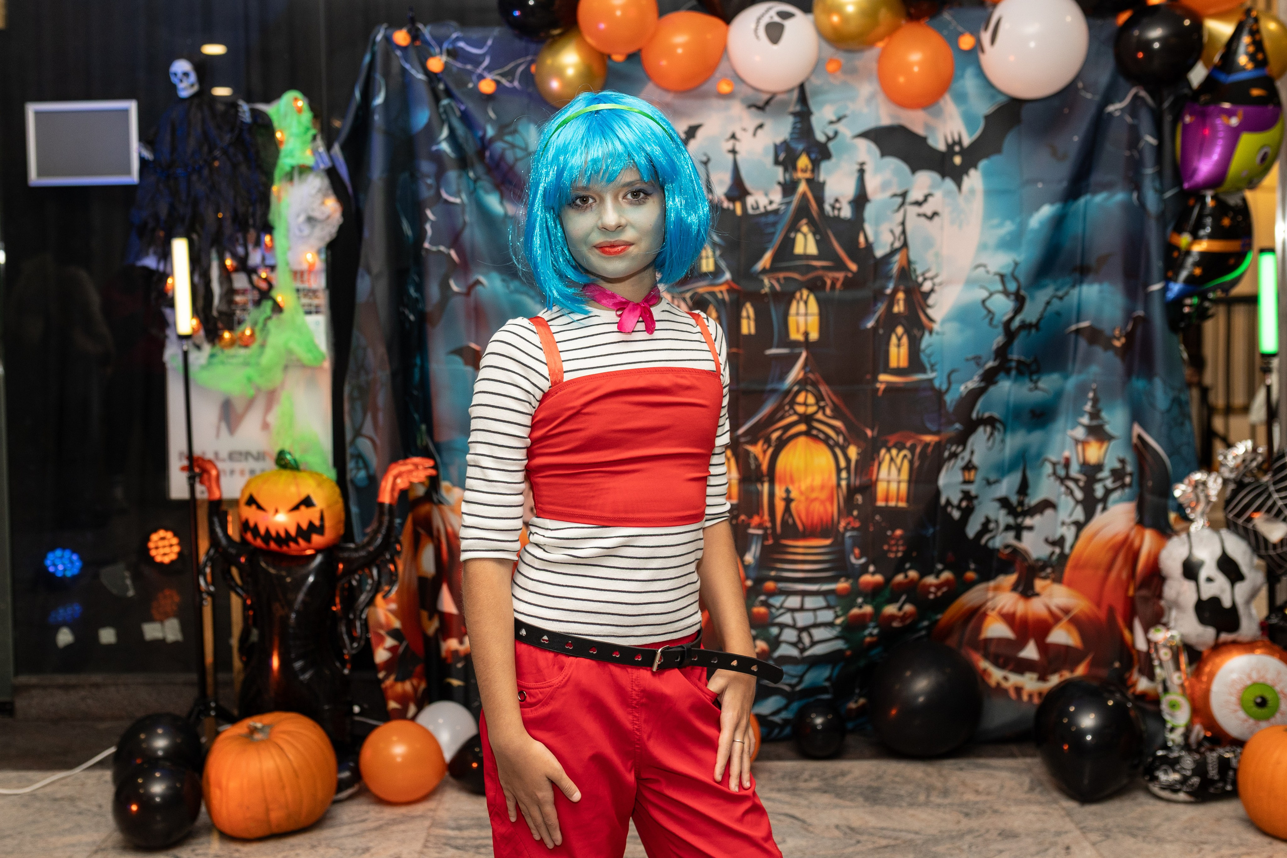 Leo dance studio Helloween 2025. Семейный и детский фотограф в Варшаве Мила Бобровская