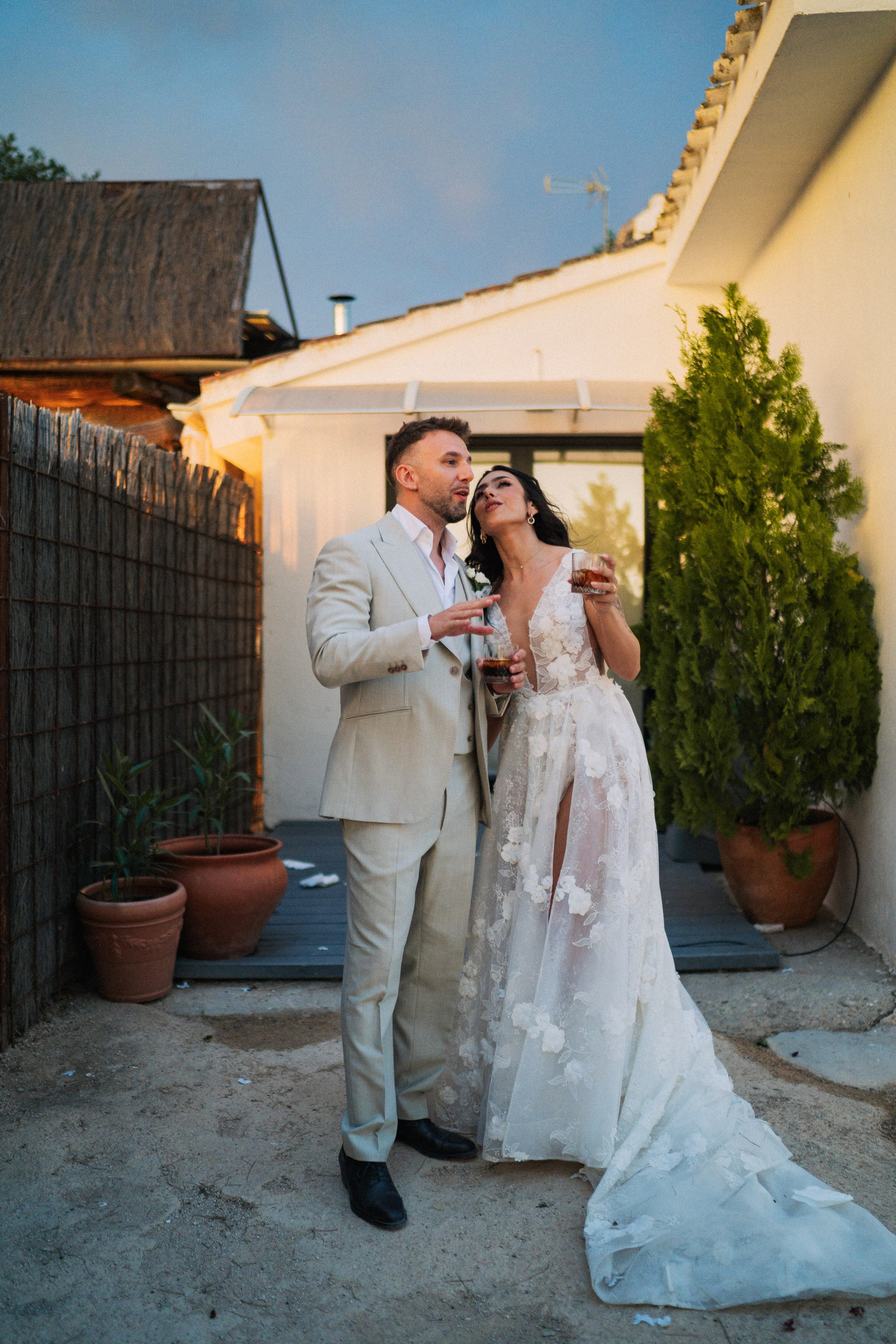 Nerea y Samuel. Christian García
