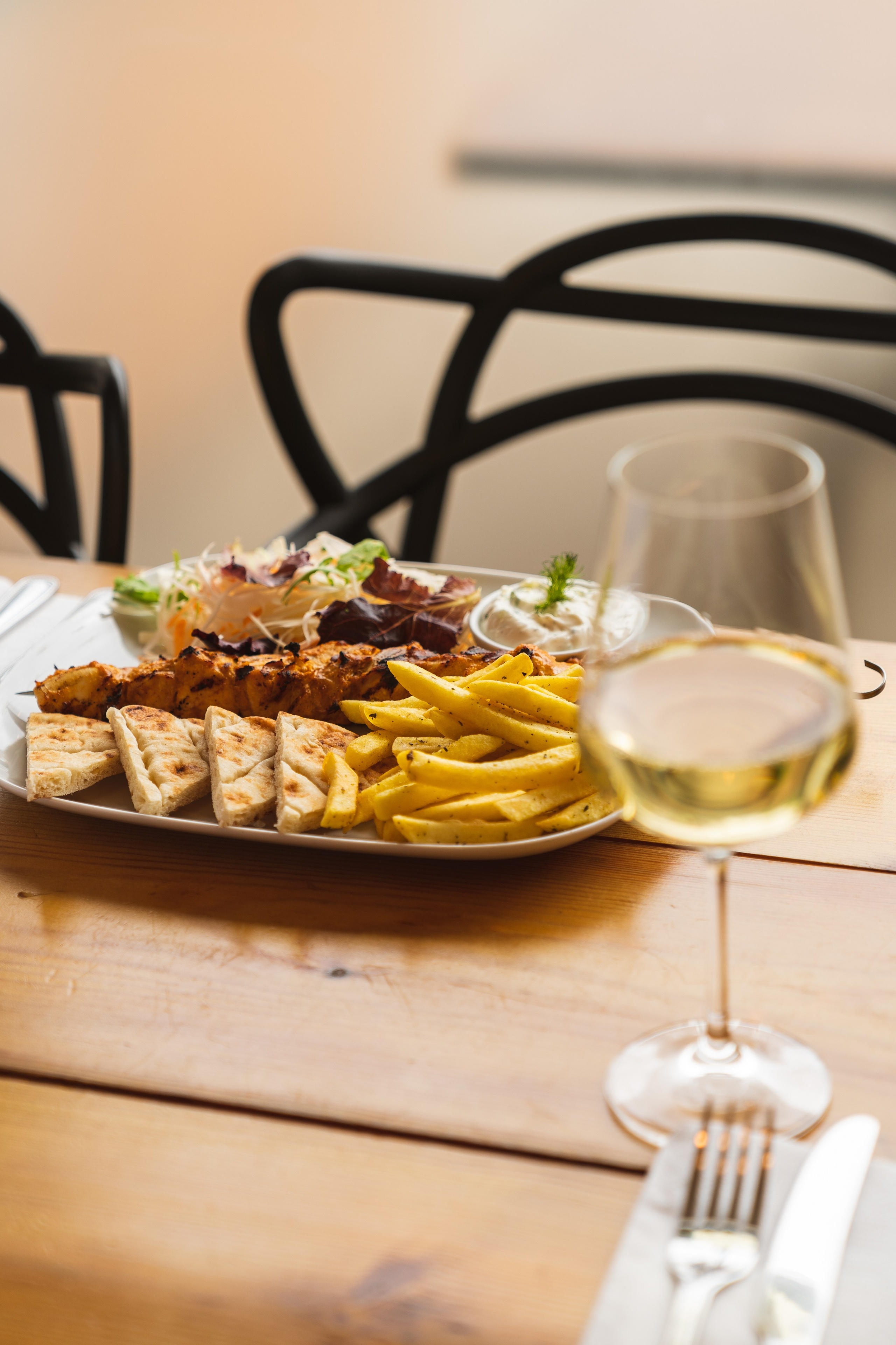 Food photography for Paros Restaurant in Heaton. Newcastle Upon Tyne Photographer Yana Balatskaya