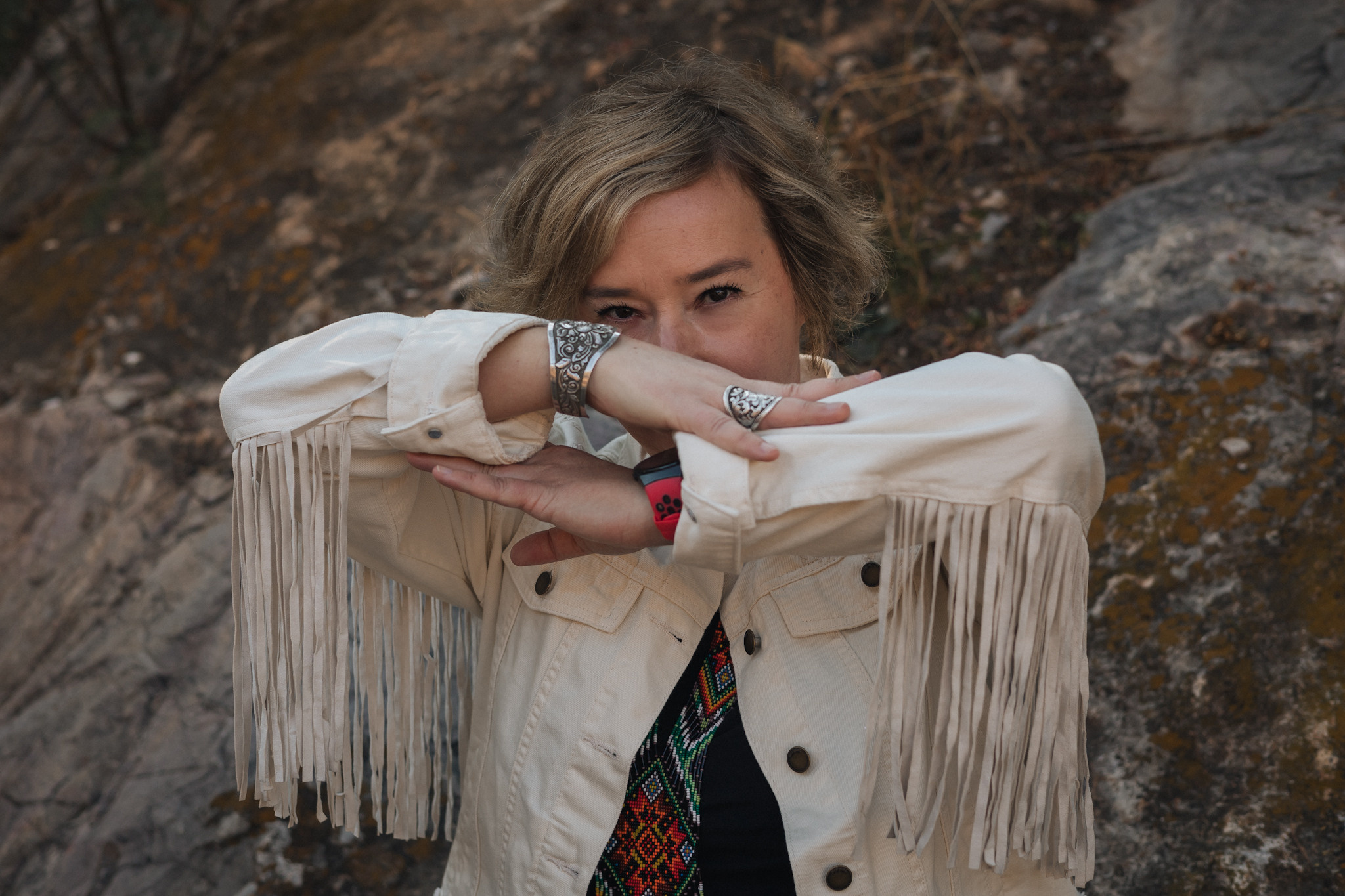 Individuální portrétní focení venku. Lifestyle a rodinná fotografka v Pisku Oxana Telupilova