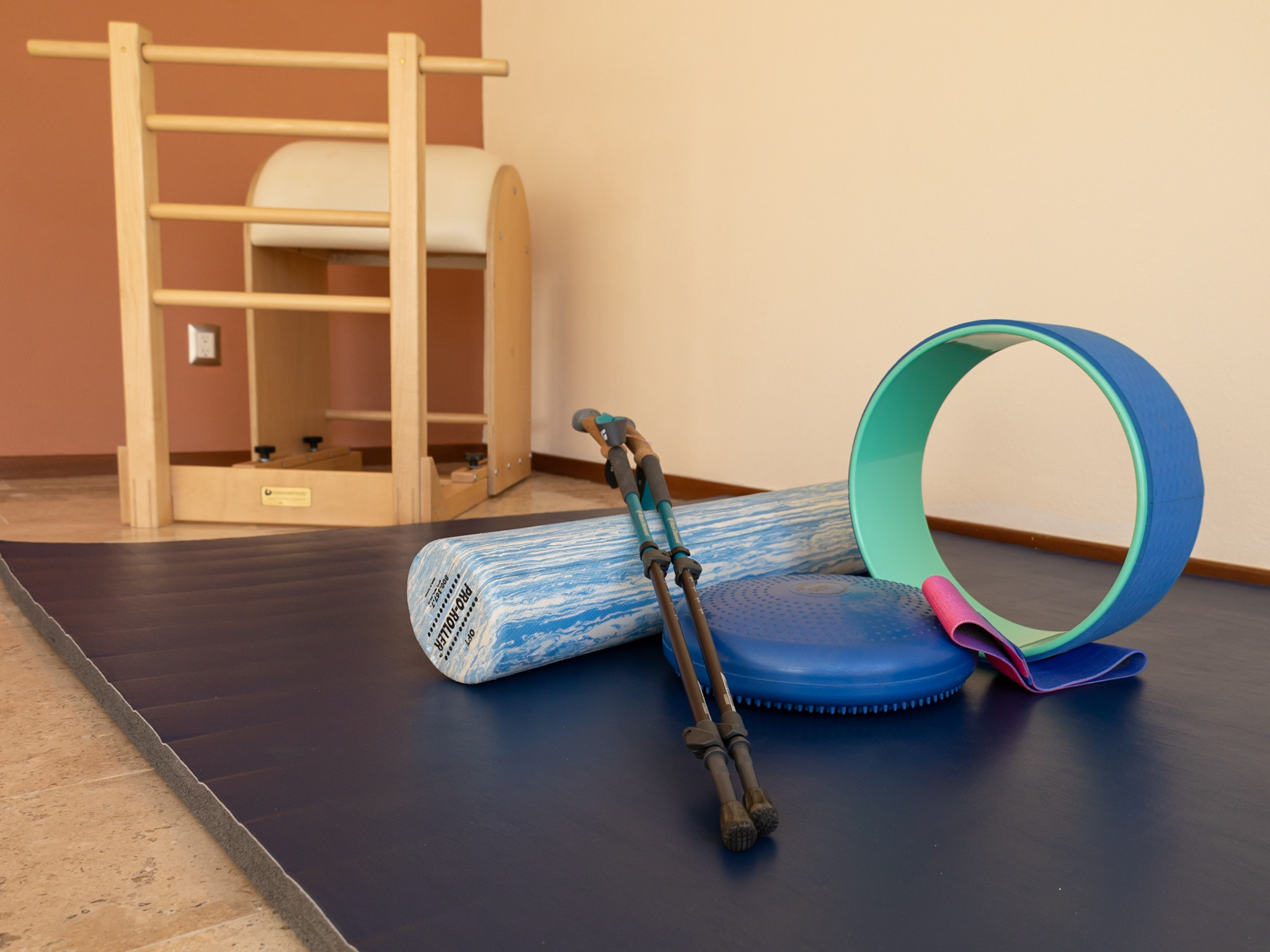 Pilates Studio. Lifestyle a rodinná fotografka v Pisku Oxana Telupilova