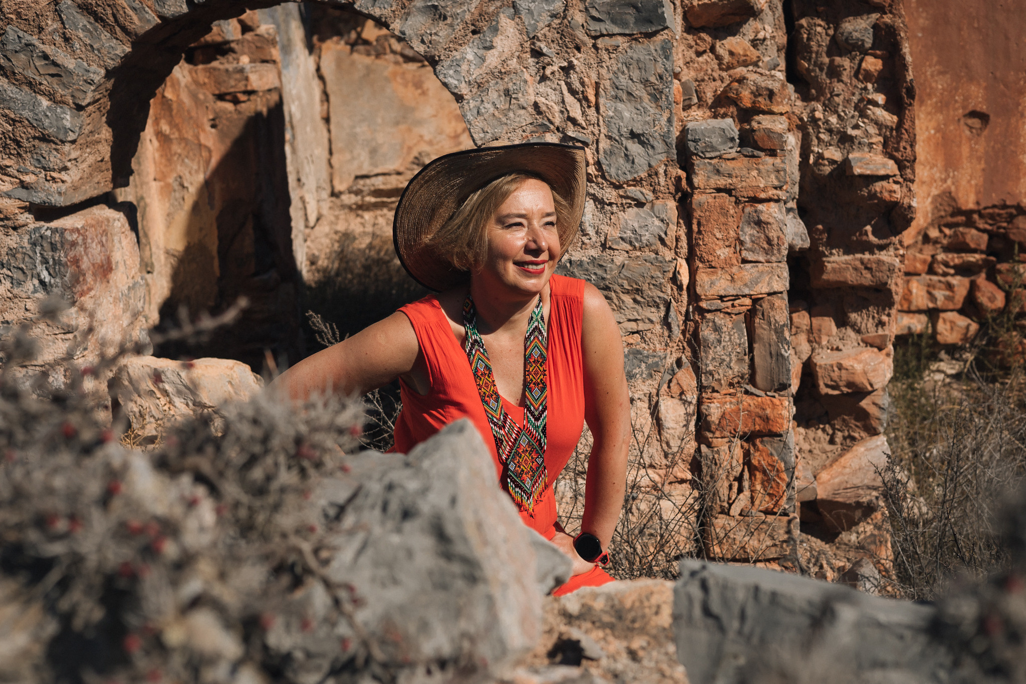 Individuální portrétní focení venku. Lifestyle a rodinná fotografka v Pisku Oxana Telupilova