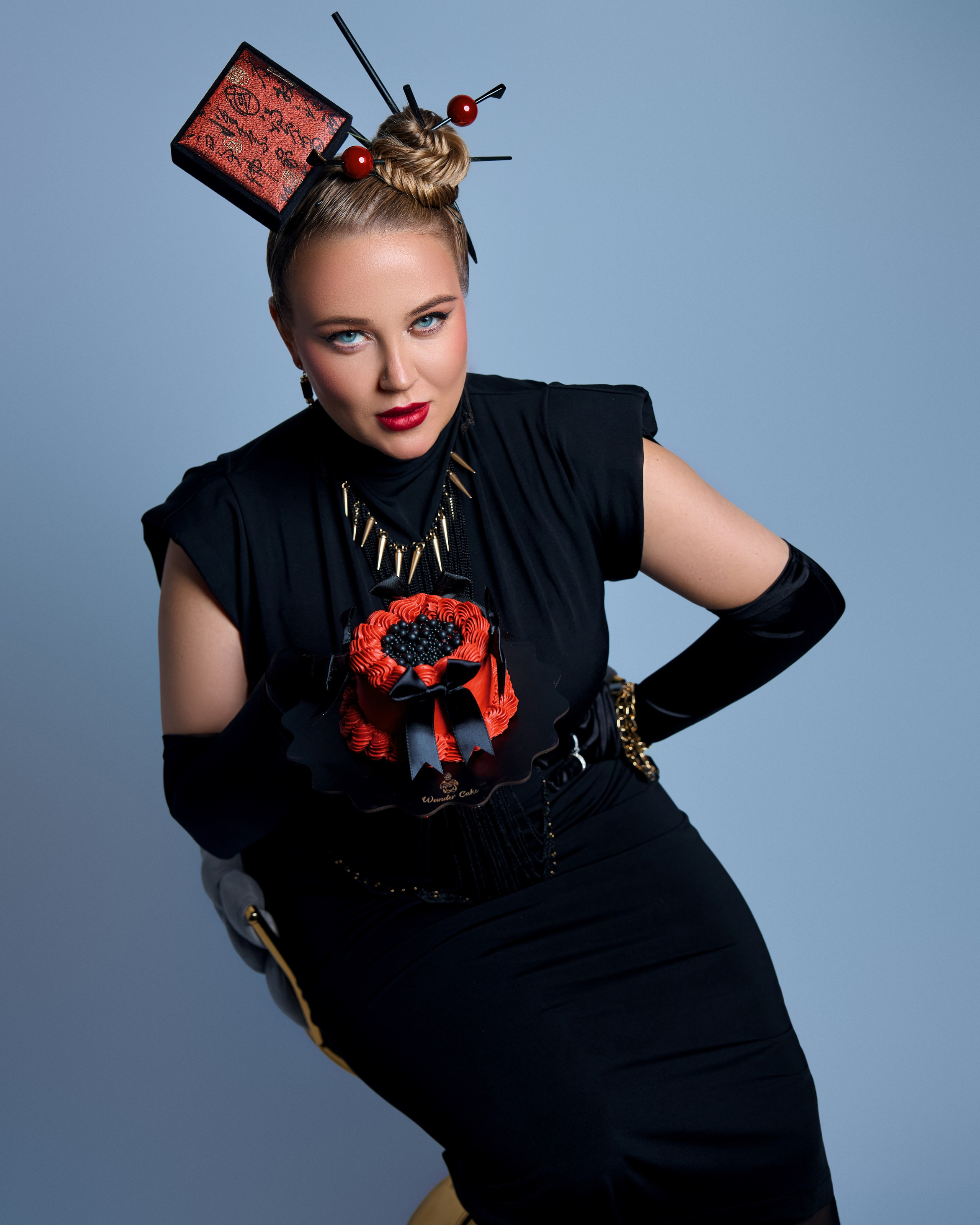 Studio-Shooting. Portraitfotografin Natalia Calcagnile