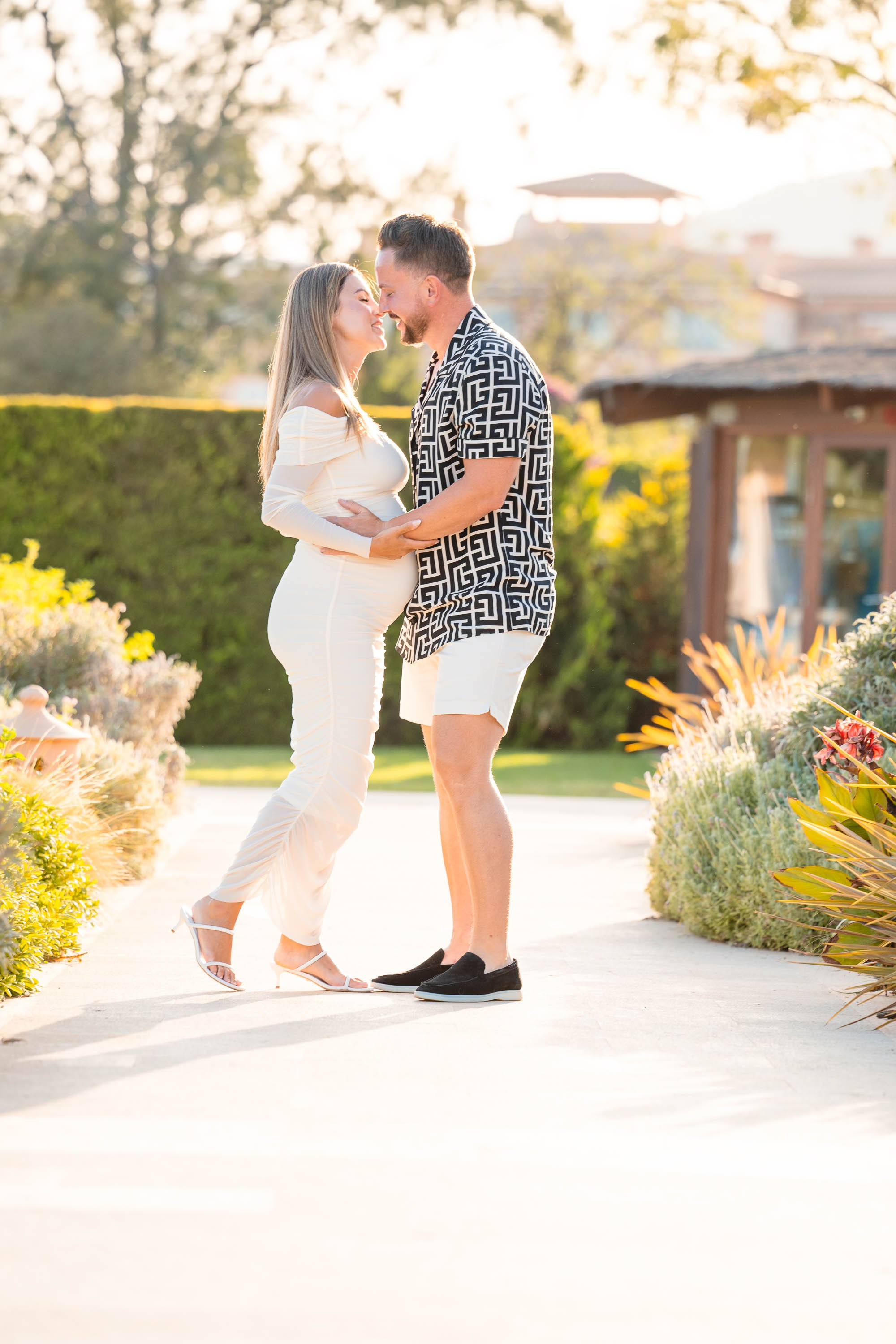 Pregnant Portrait Photoshoot at St. Regis Mardavall. Mallorca Wedding, Corporate & Social Photographer