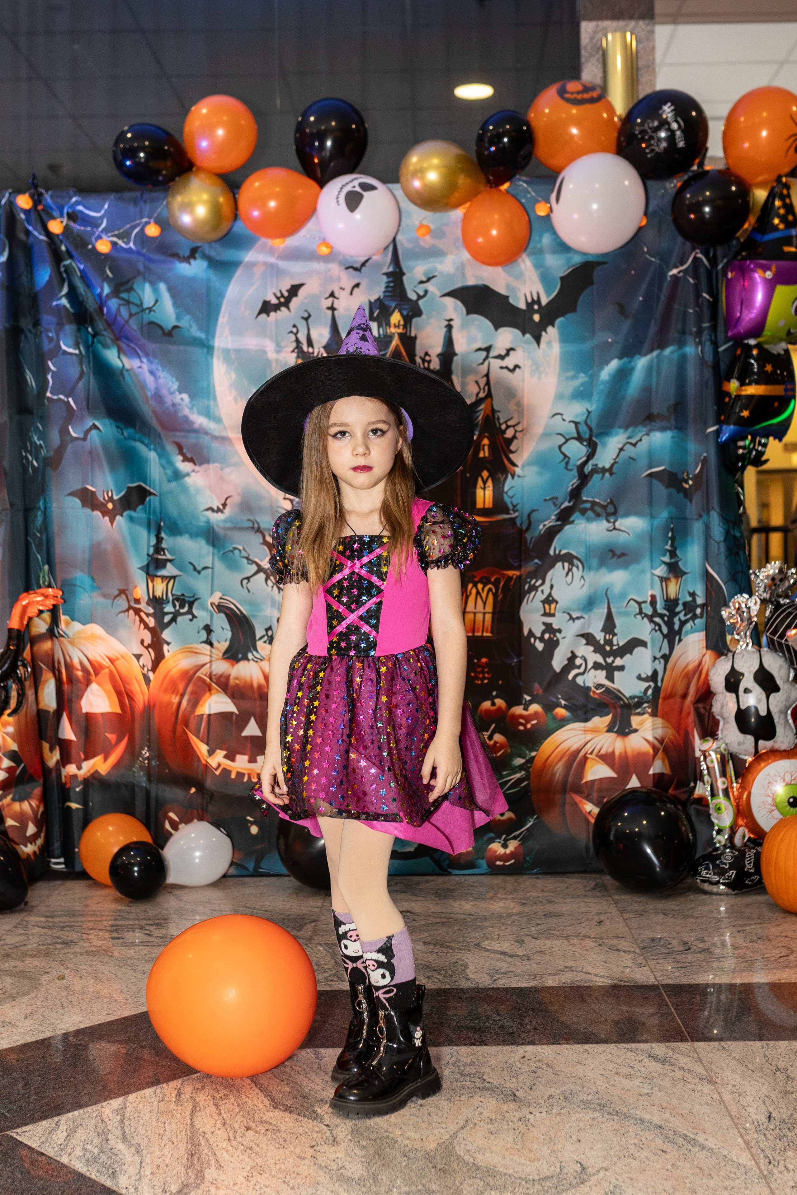 Leo dance studio Helloween 2025. Семейный и детский фотограф в Варшаве Мила Бобровская