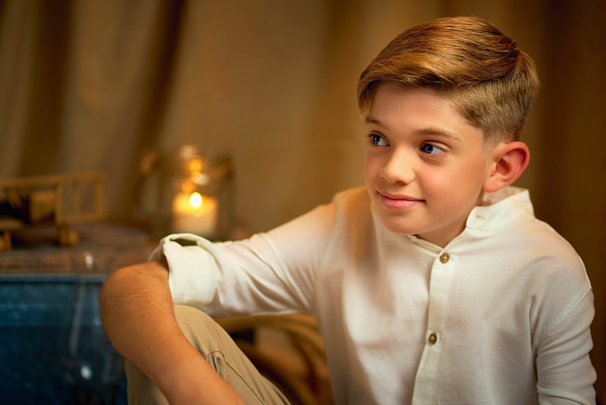 Sesión de fotos Comunión en Tenerife. Fotógrafos en Tenerife dedicados a la fotografía de bebes, niños y familia