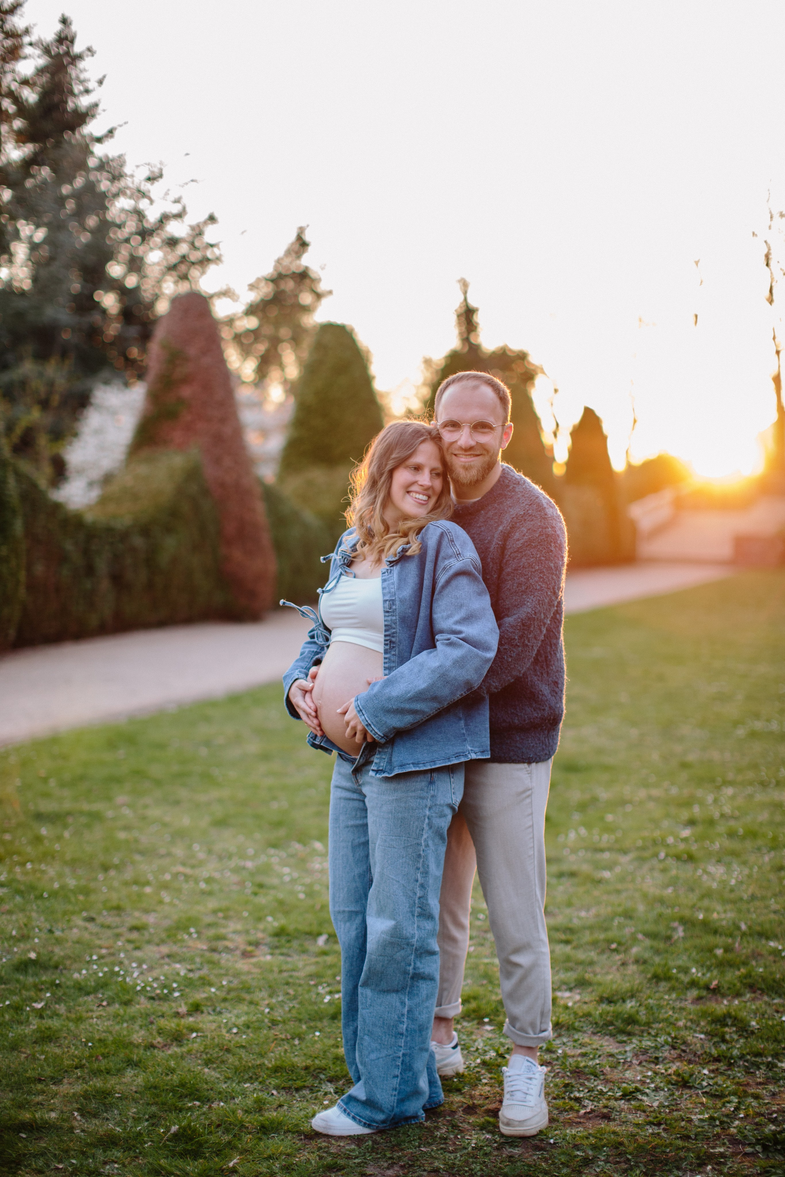 Babybauch. Hochzeitsfotograf Hamburg