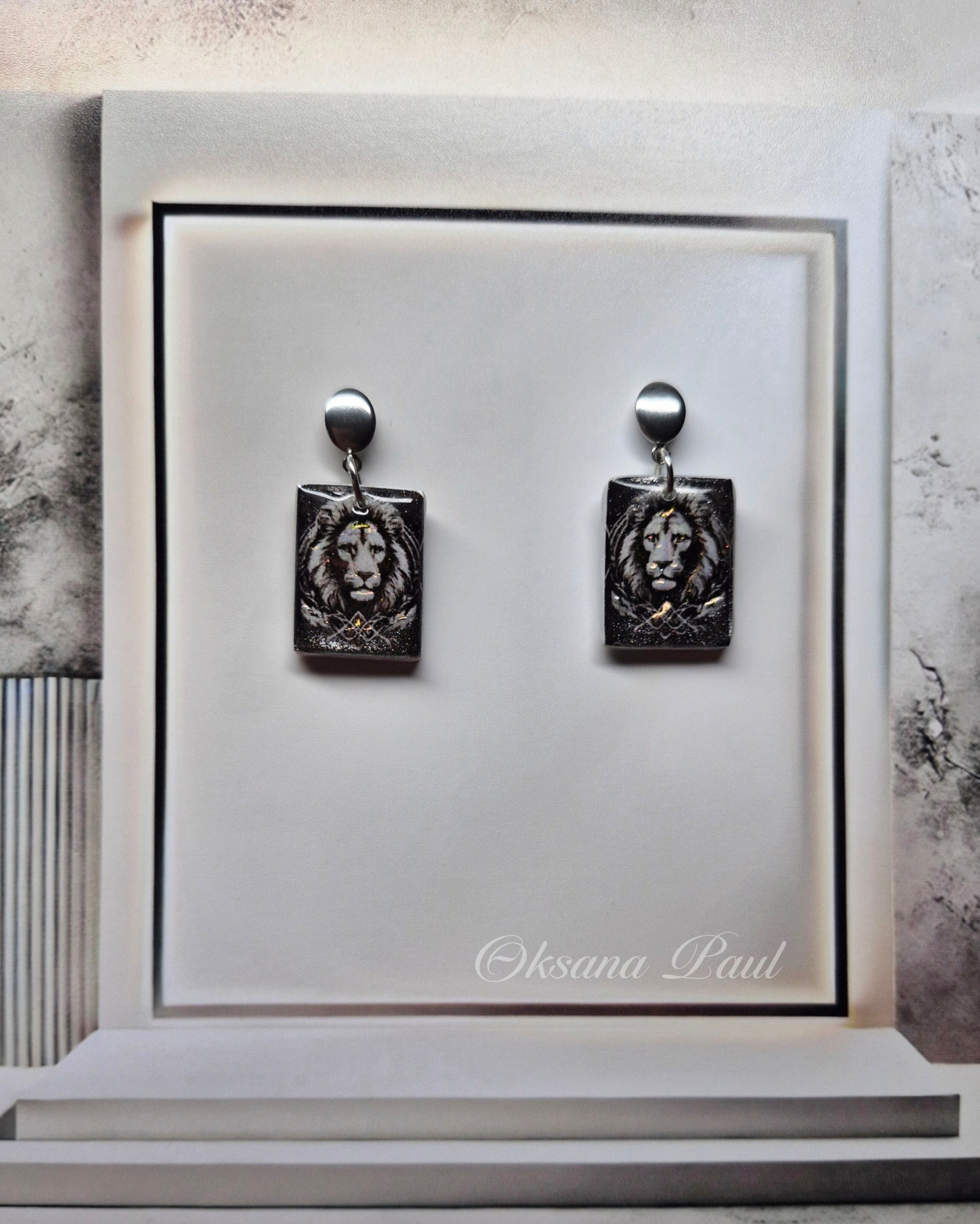 Серьги / Ohrringe ➜. Oksana Paul-Gardinen-Design Oksana Paul ✧ Art of Gardinen & Textile Design ✧ Polymer Clay Art & Handmade Creatures